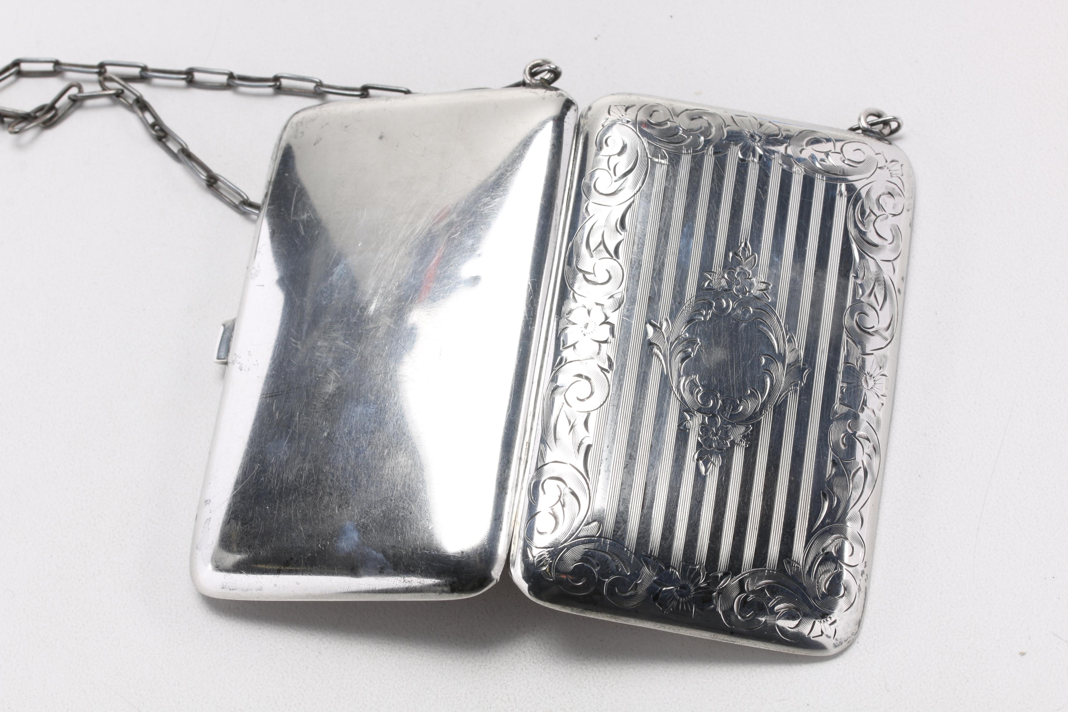 Early 20th-Century Sterling and German Silver Coin Purses