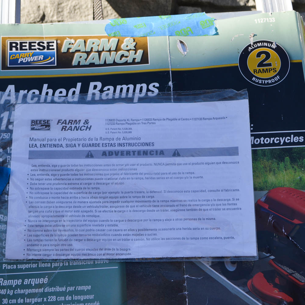 Reese Farm and Ranch Arched Ramps