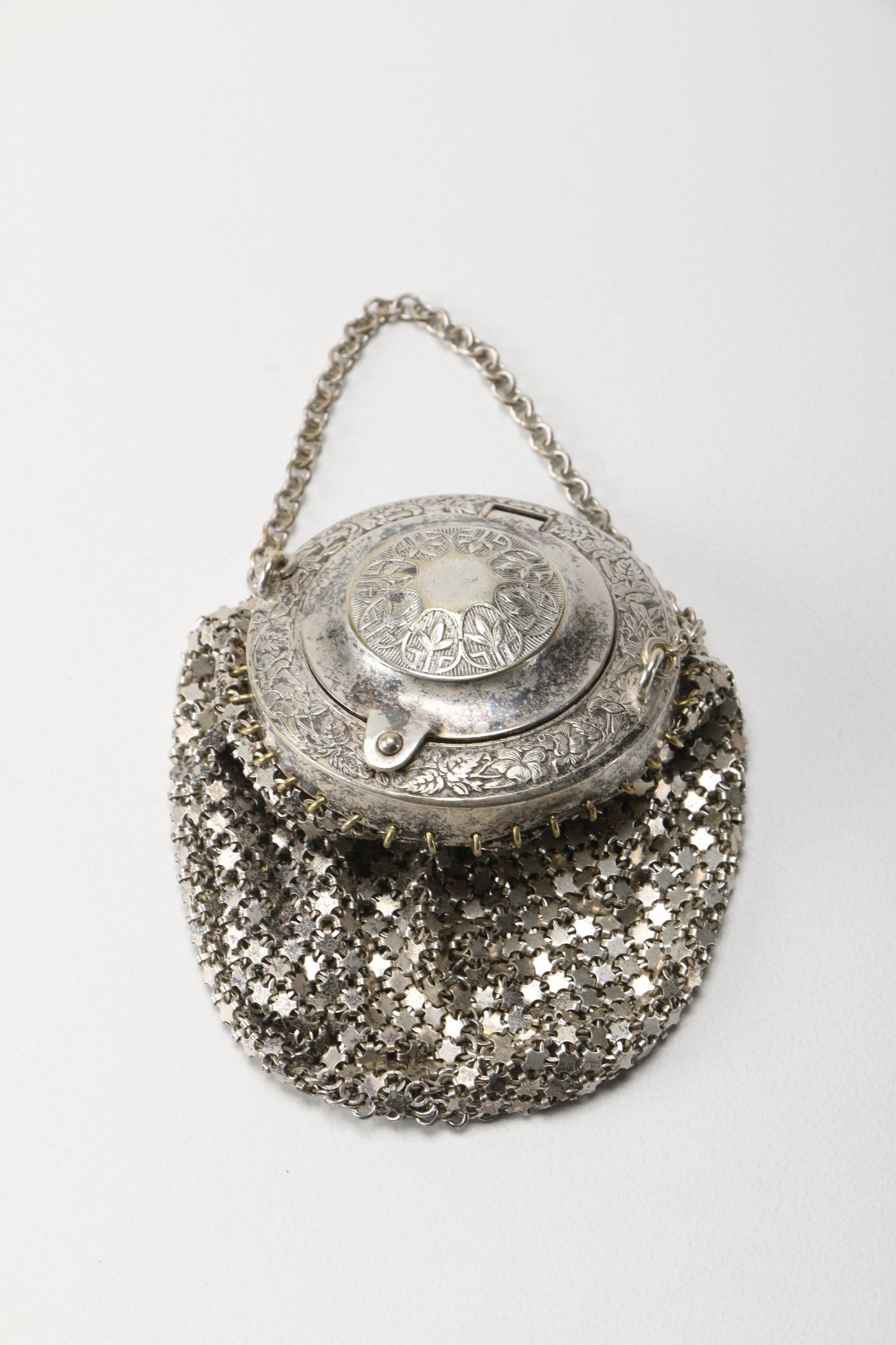 Five Vintage Chain Mail Coin Purses