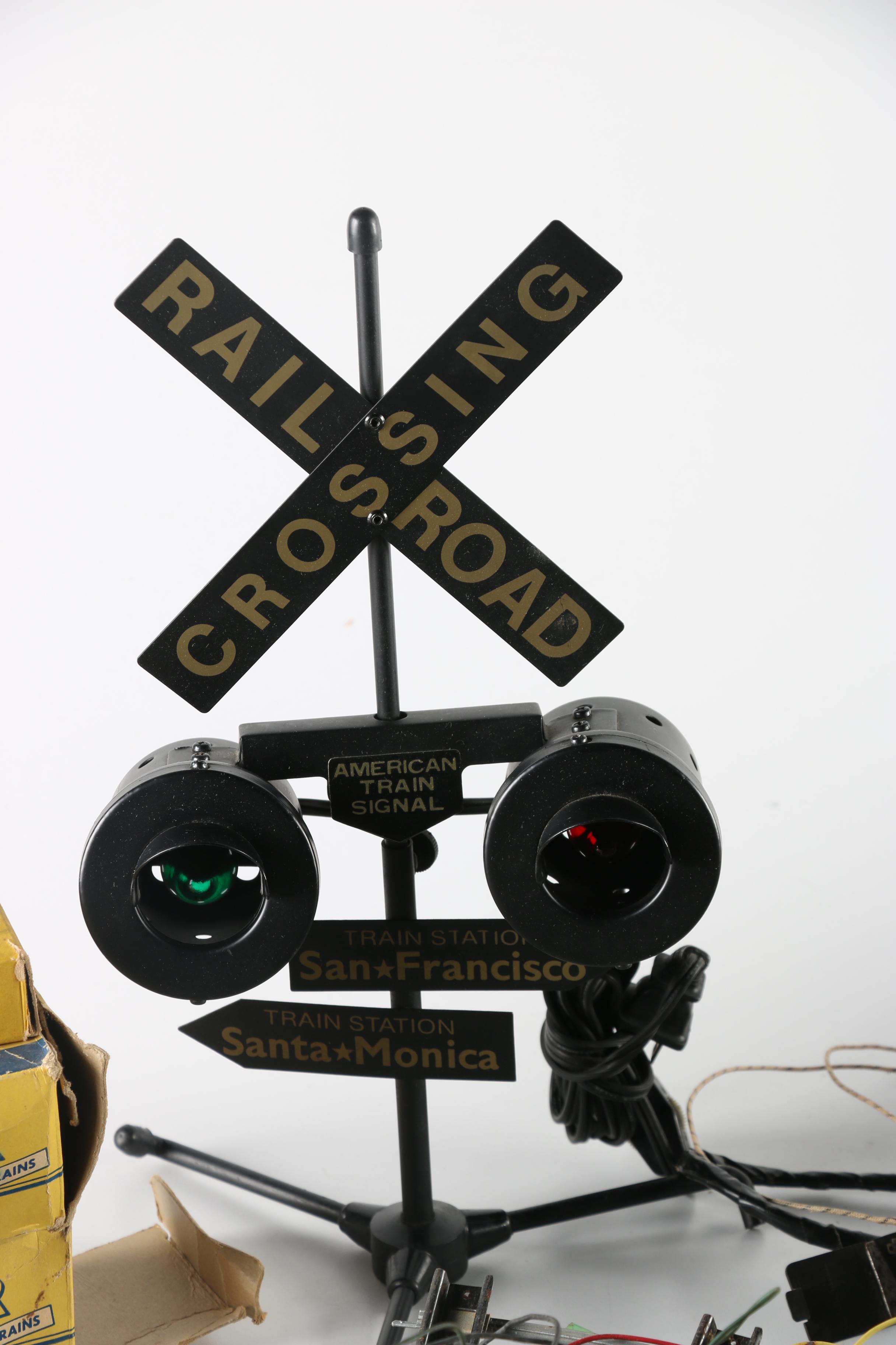 Vintage "American Flyer" 3/16" Train Set and Packaging