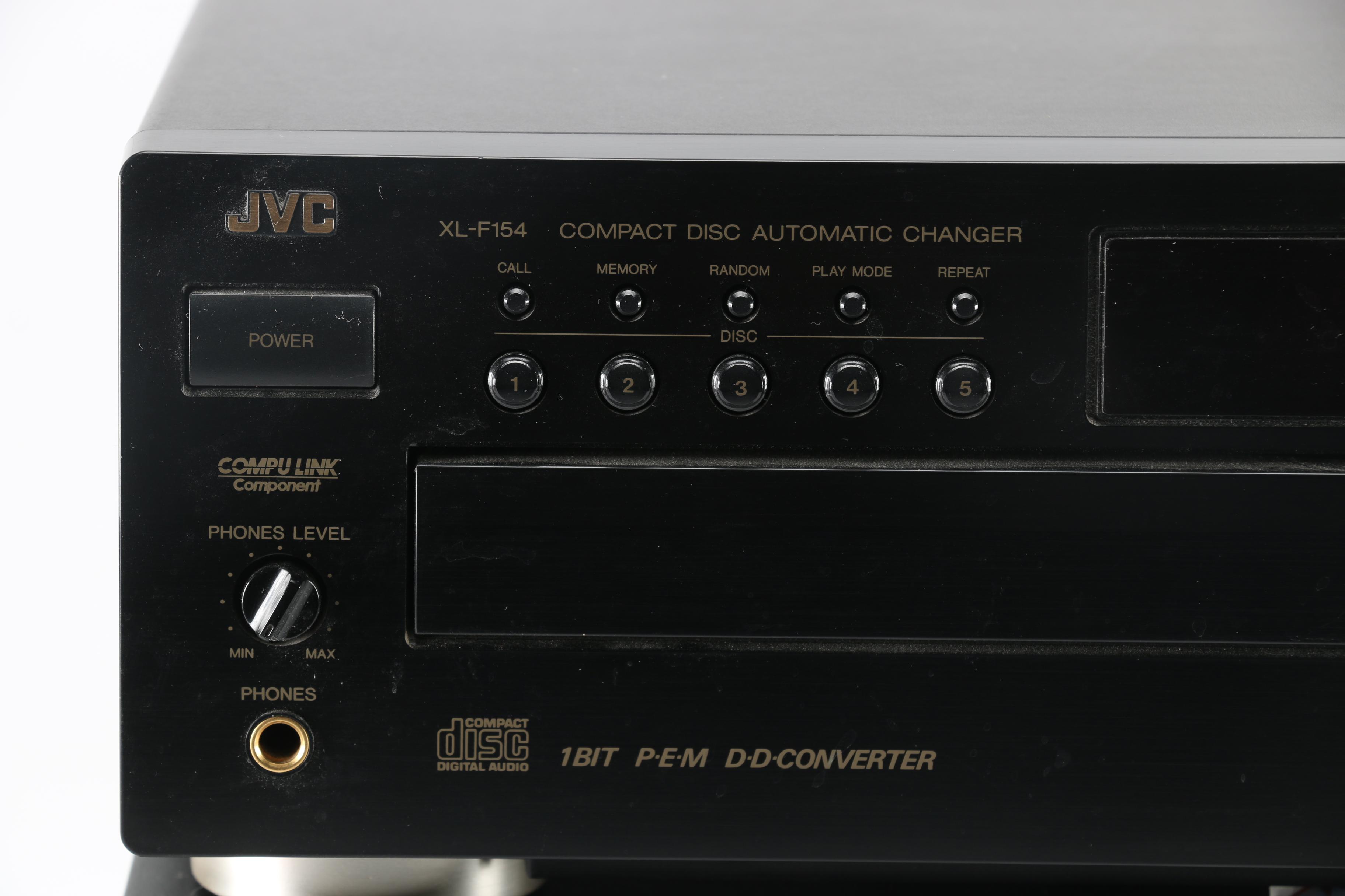 JVC Receiver, CD Changer and Cassette Player