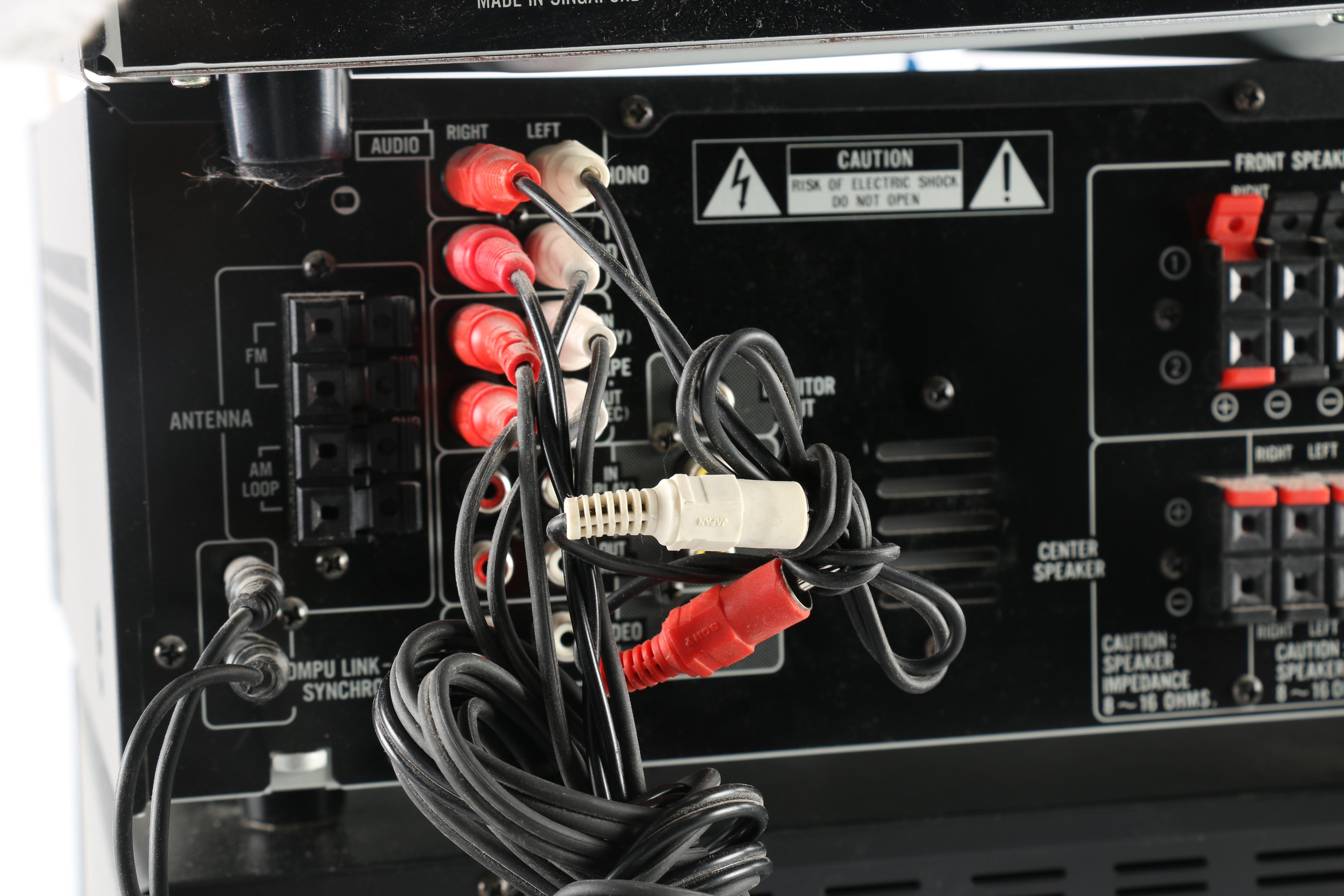 JVC Receiver, CD Changer and Cassette Player