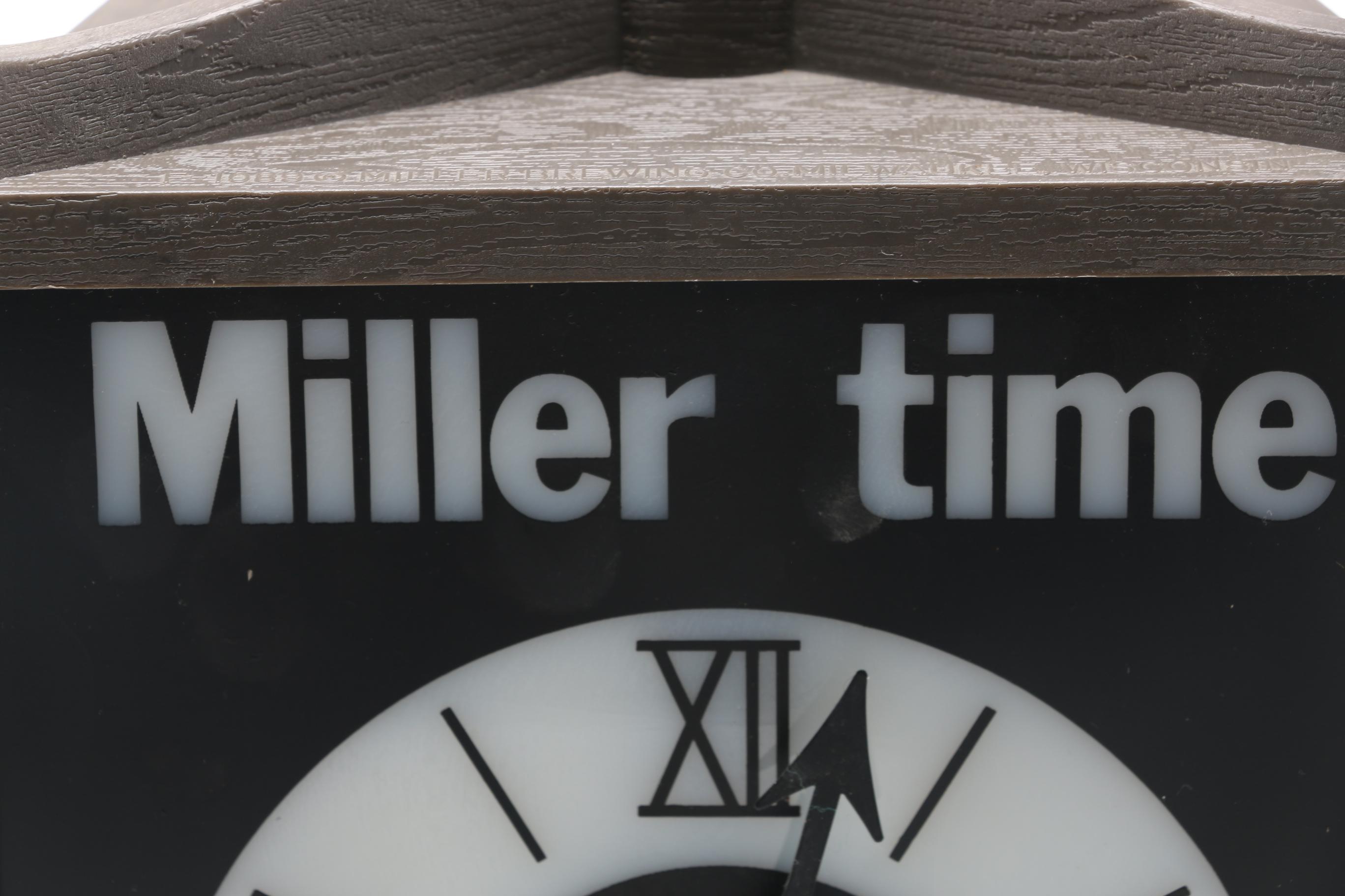 Miller High Life Clock