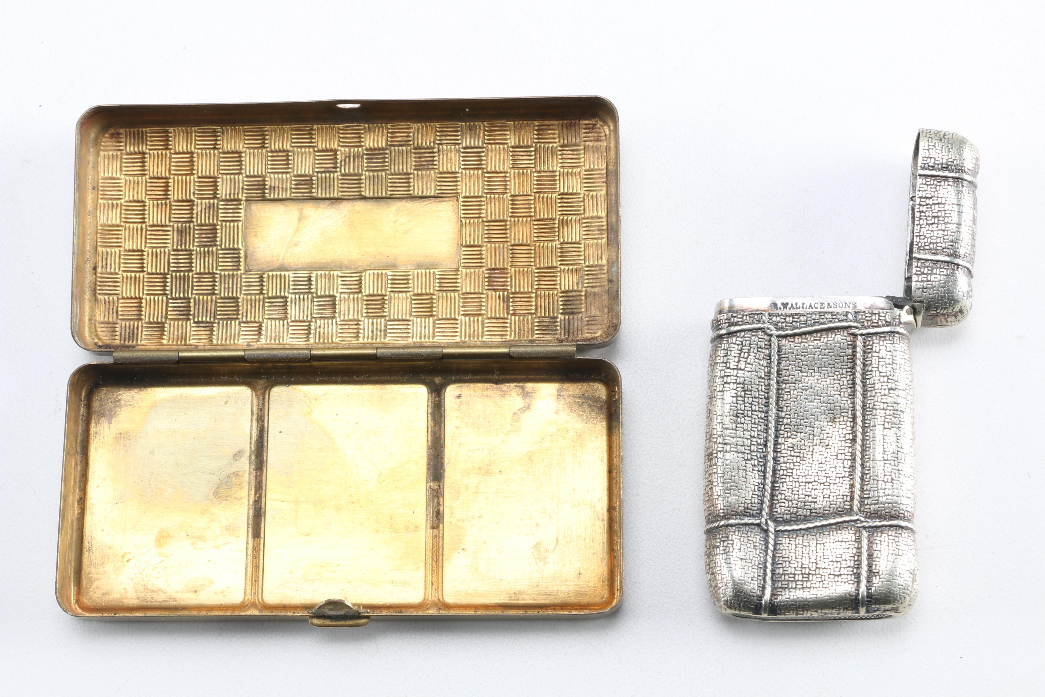 Lot Vintage Containers And Desk Items