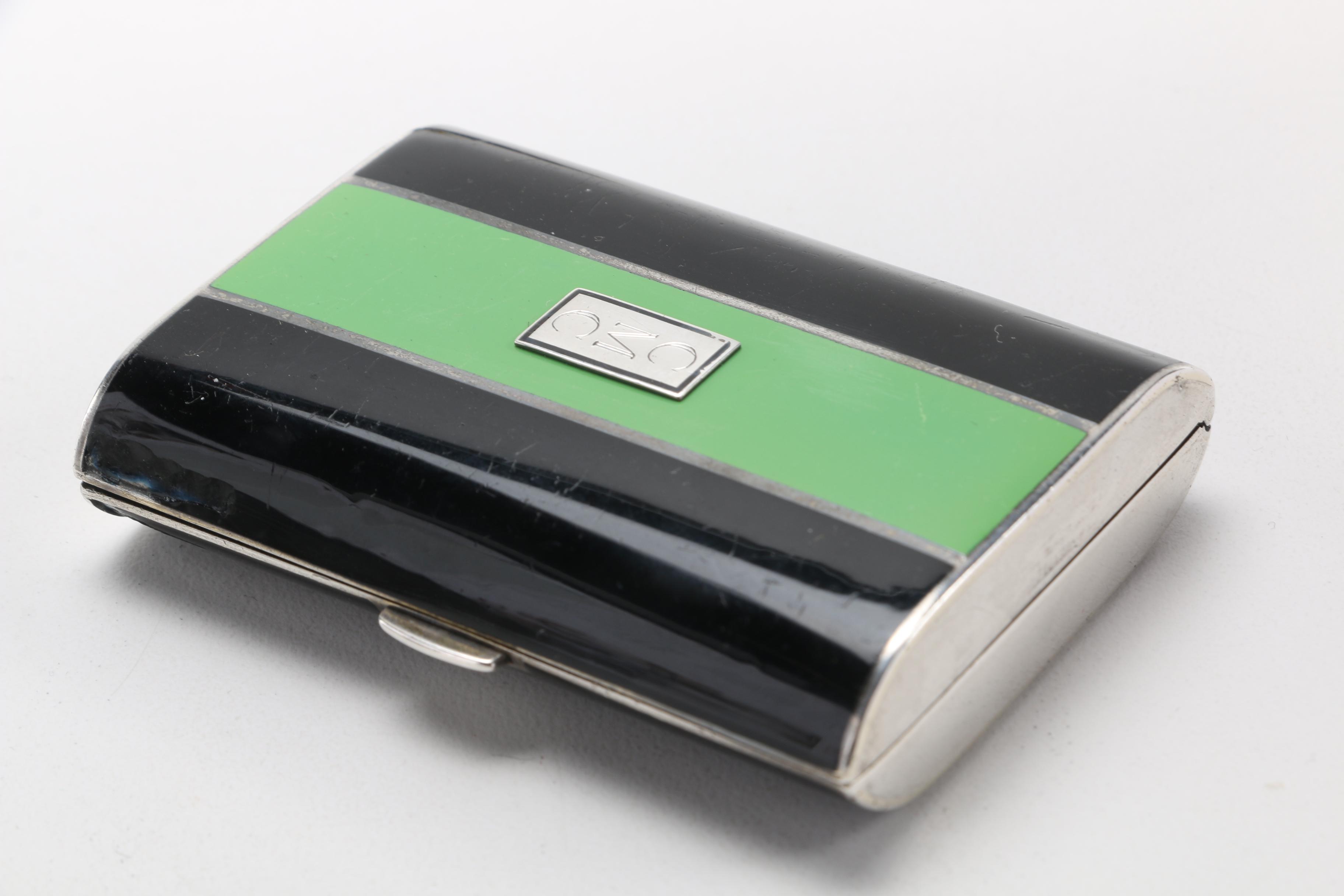 Lot Vintage Containers And Desk Items