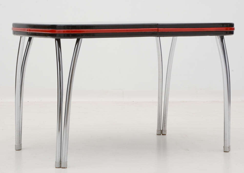 50s Style Dinette Table and Four Chairs