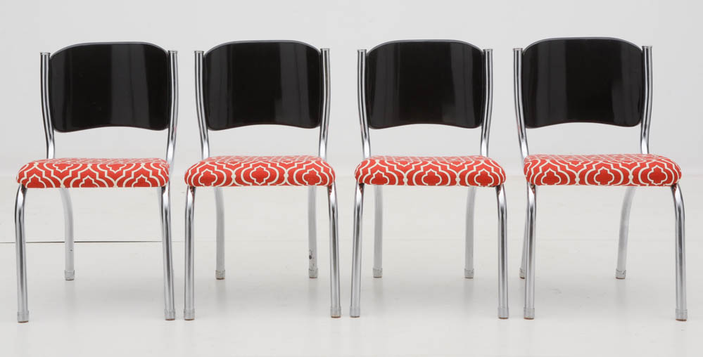 50s Style Dinette Table and Four Chairs