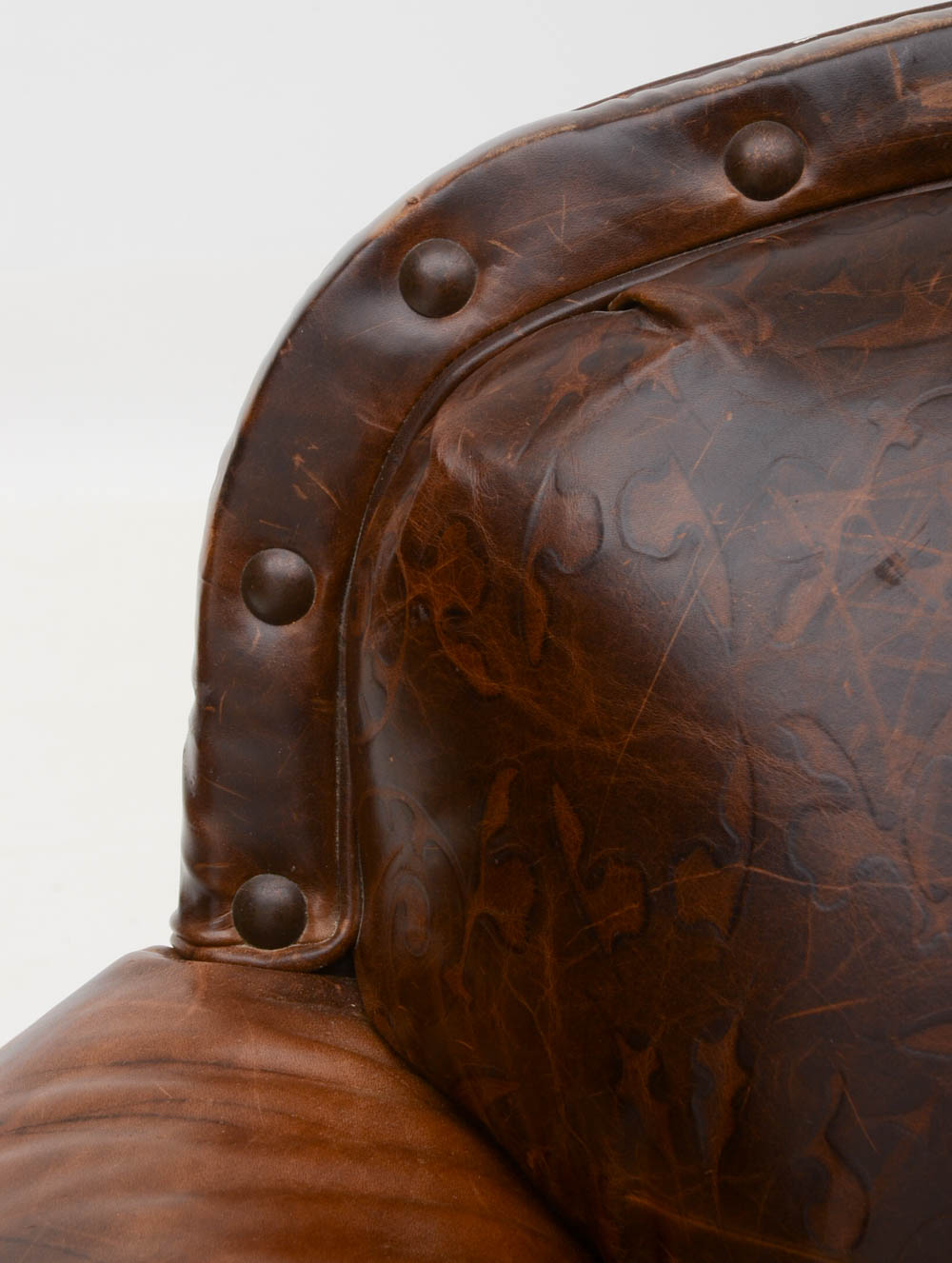 Lauren Brooks for Vanguard Furniture Leather Sofa