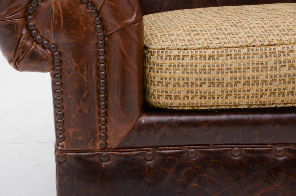 Lauren Brooks for Vanguard Furniture Leather Sofa