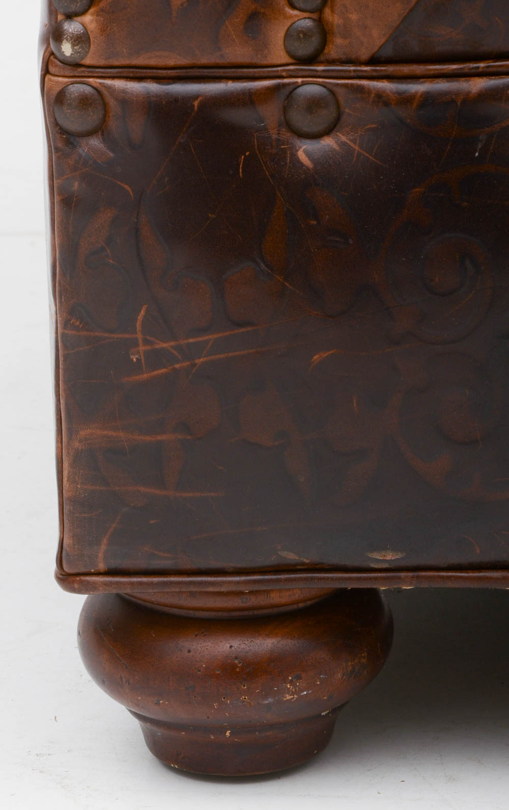 Lauren Brooks for Vanguard Furniture Leather Sofa