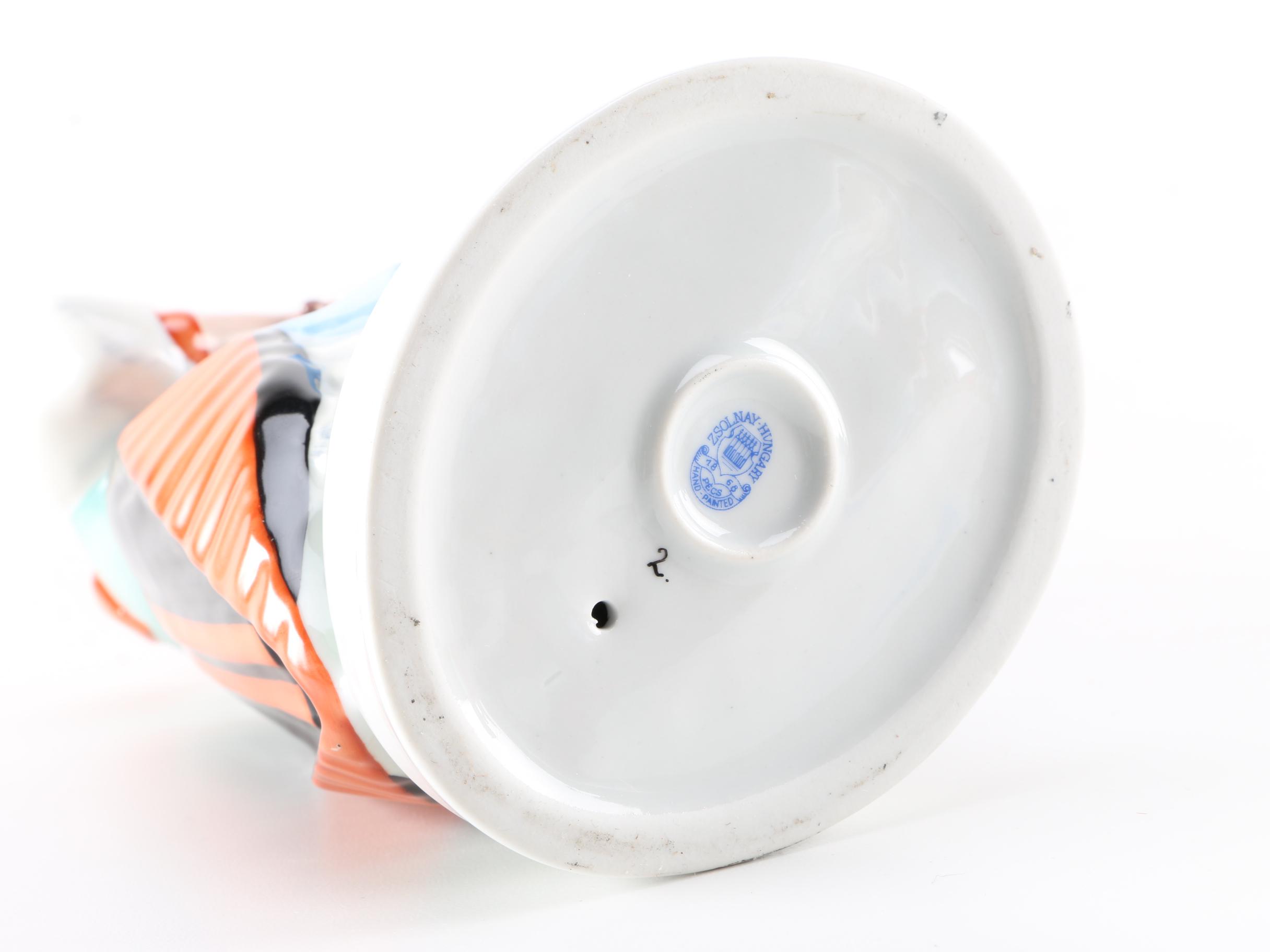 Zsolnay "Mother and Daughter" Figurine