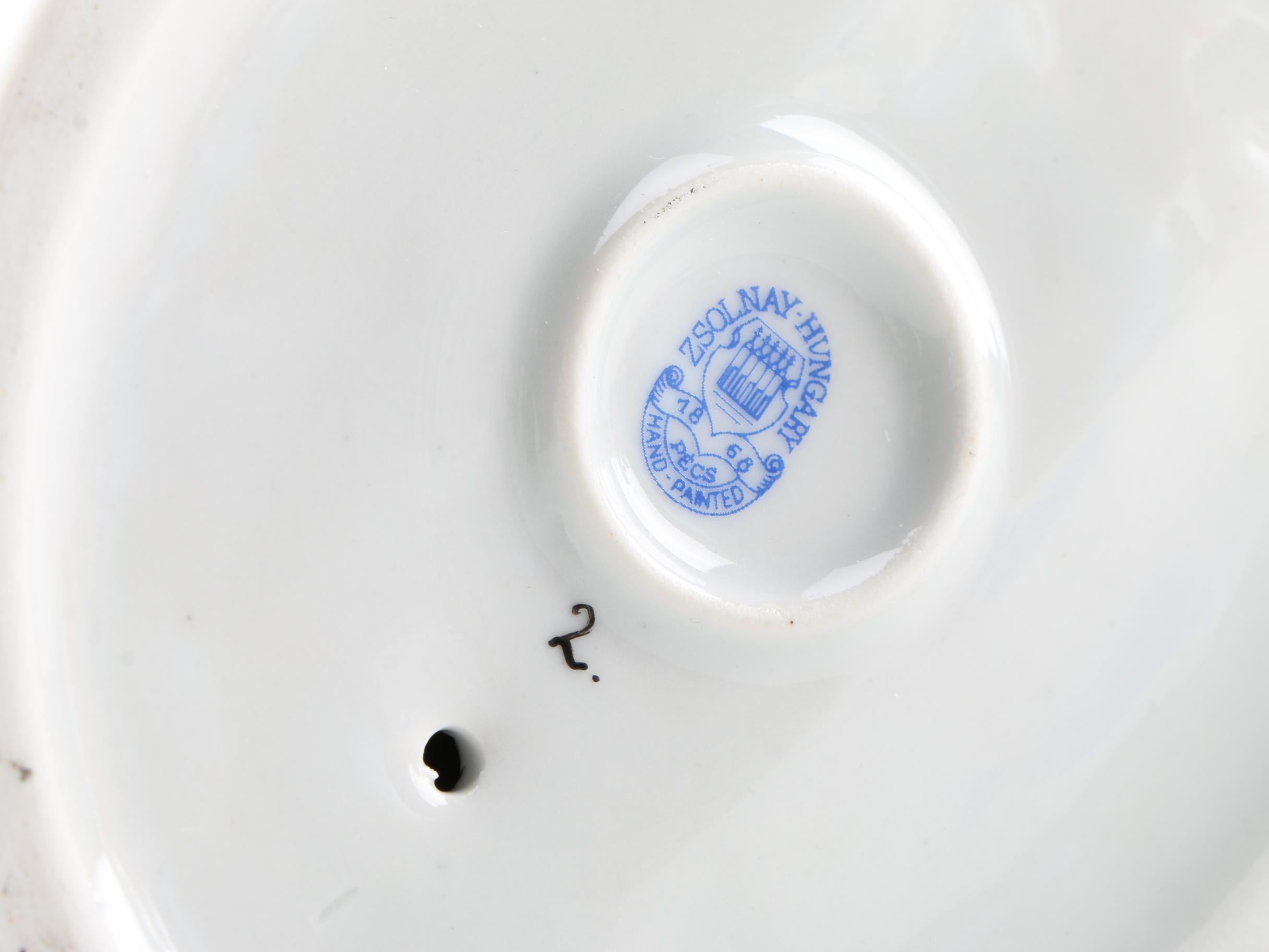 Zsolnay "Mother and Daughter" Figurine