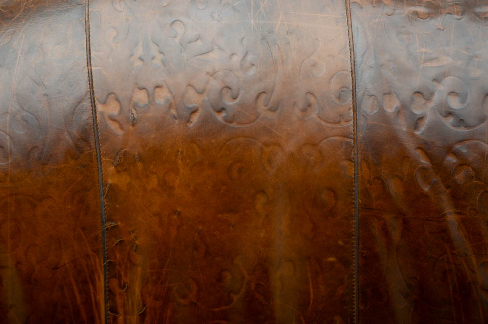 Lauren Brooks for Vanguard Furniture Leather Sofa