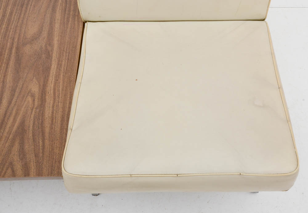 Howell Furniture Modern Metal Table with Two Side Chairs