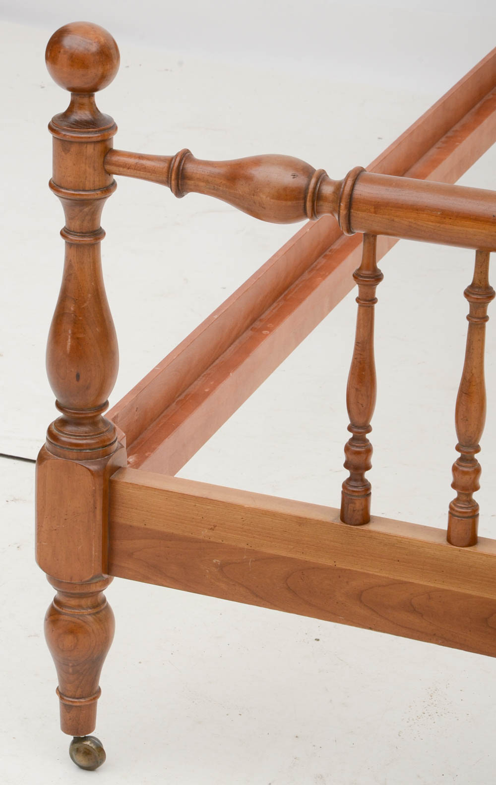 Pair of Kindel Twin Maple Beds