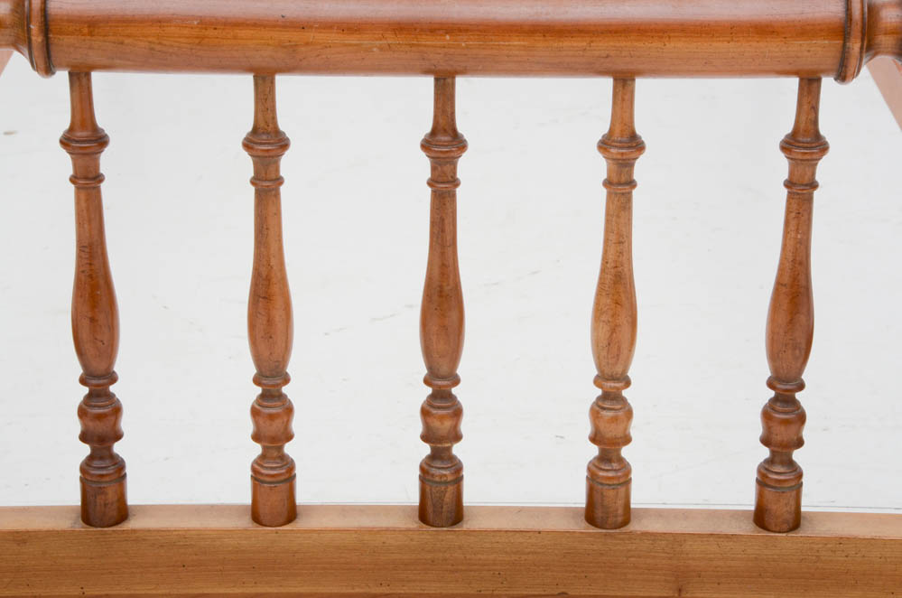 Pair of Kindel Twin Maple Beds