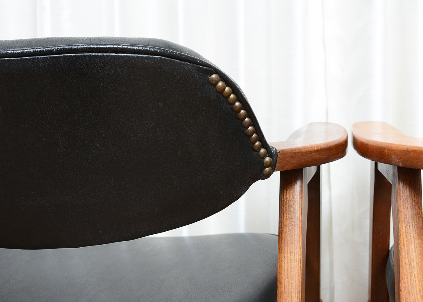 Two Early 1960s Murphy Miller Mid Century Modern Chairs