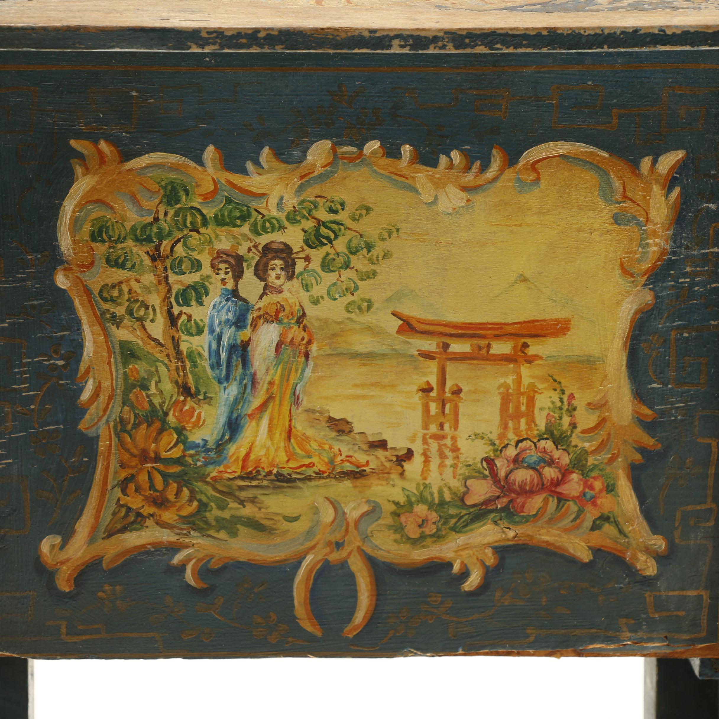 Asian Inspired Sewing Stand