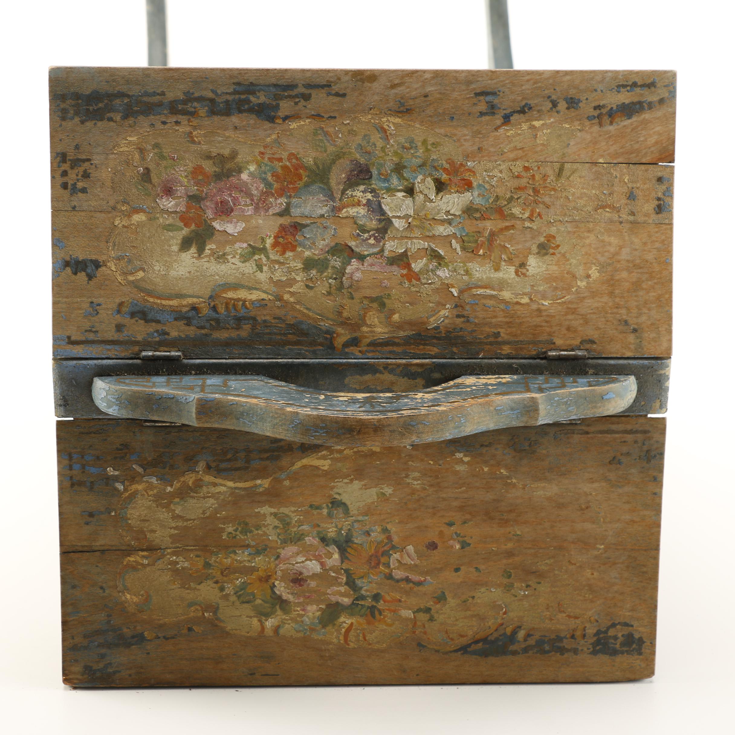 Asian Inspired Sewing Stand