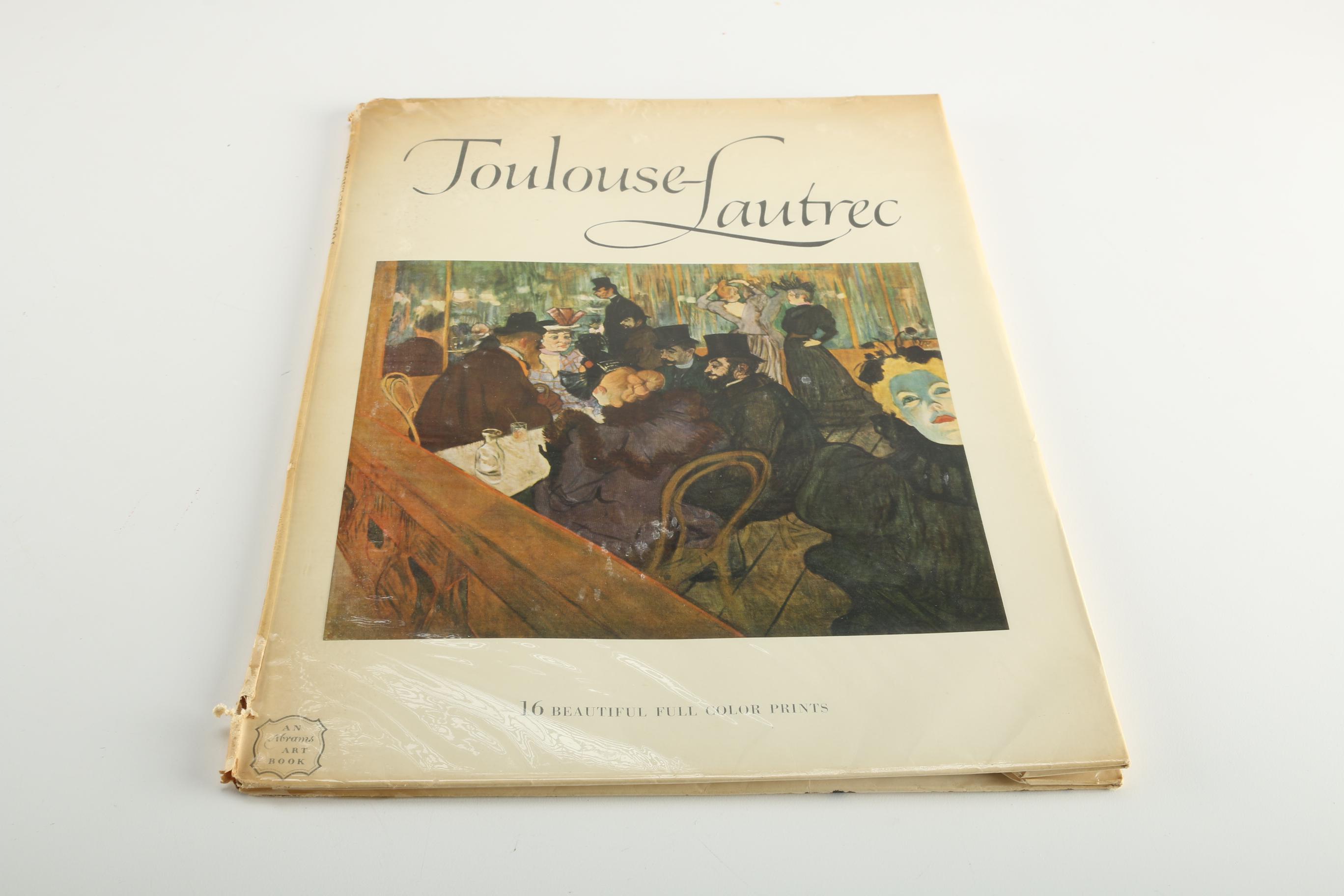Vintage Henri de Toulouse-Lautrec Art Books