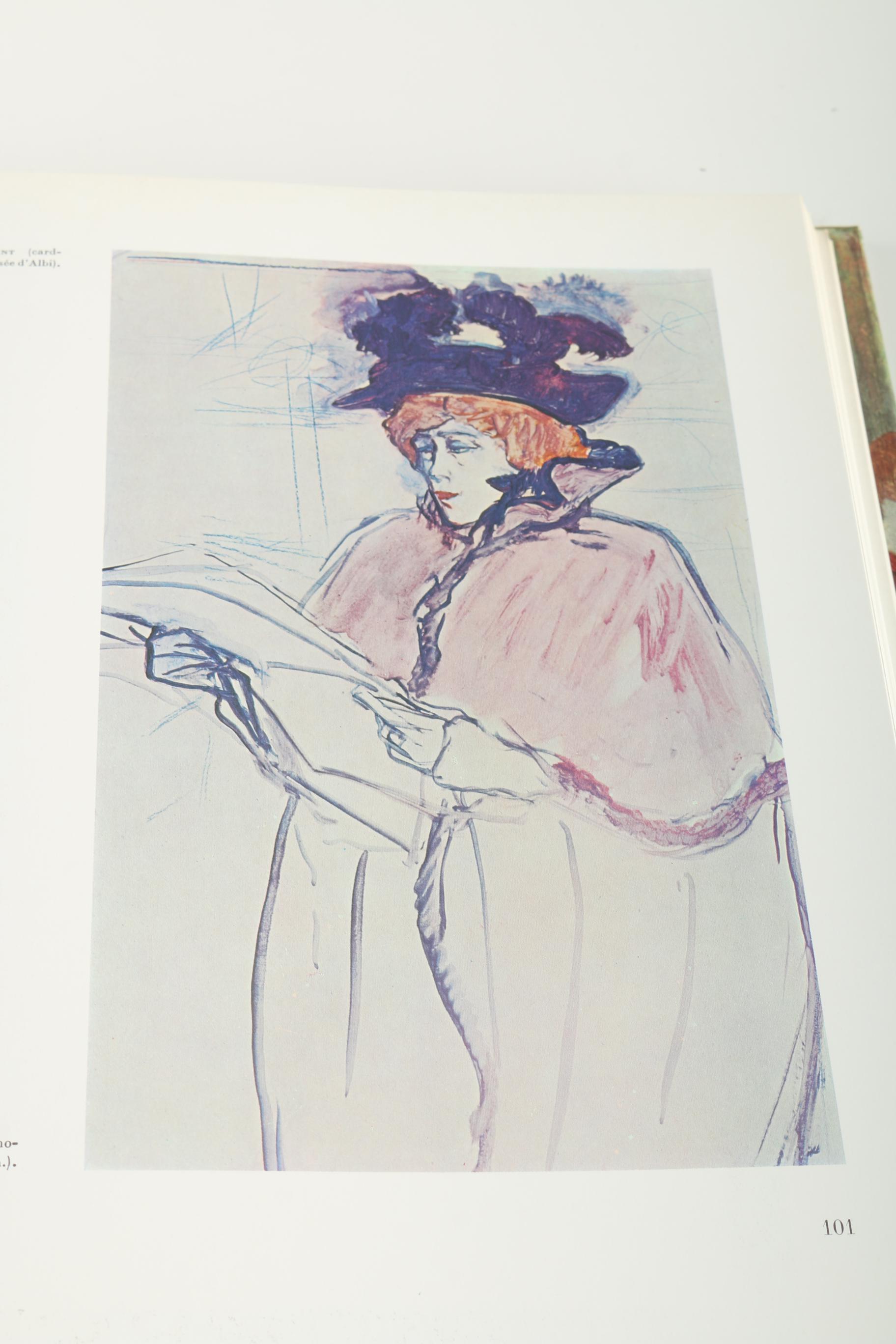 Vintage Henri de Toulouse-Lautrec Art Books