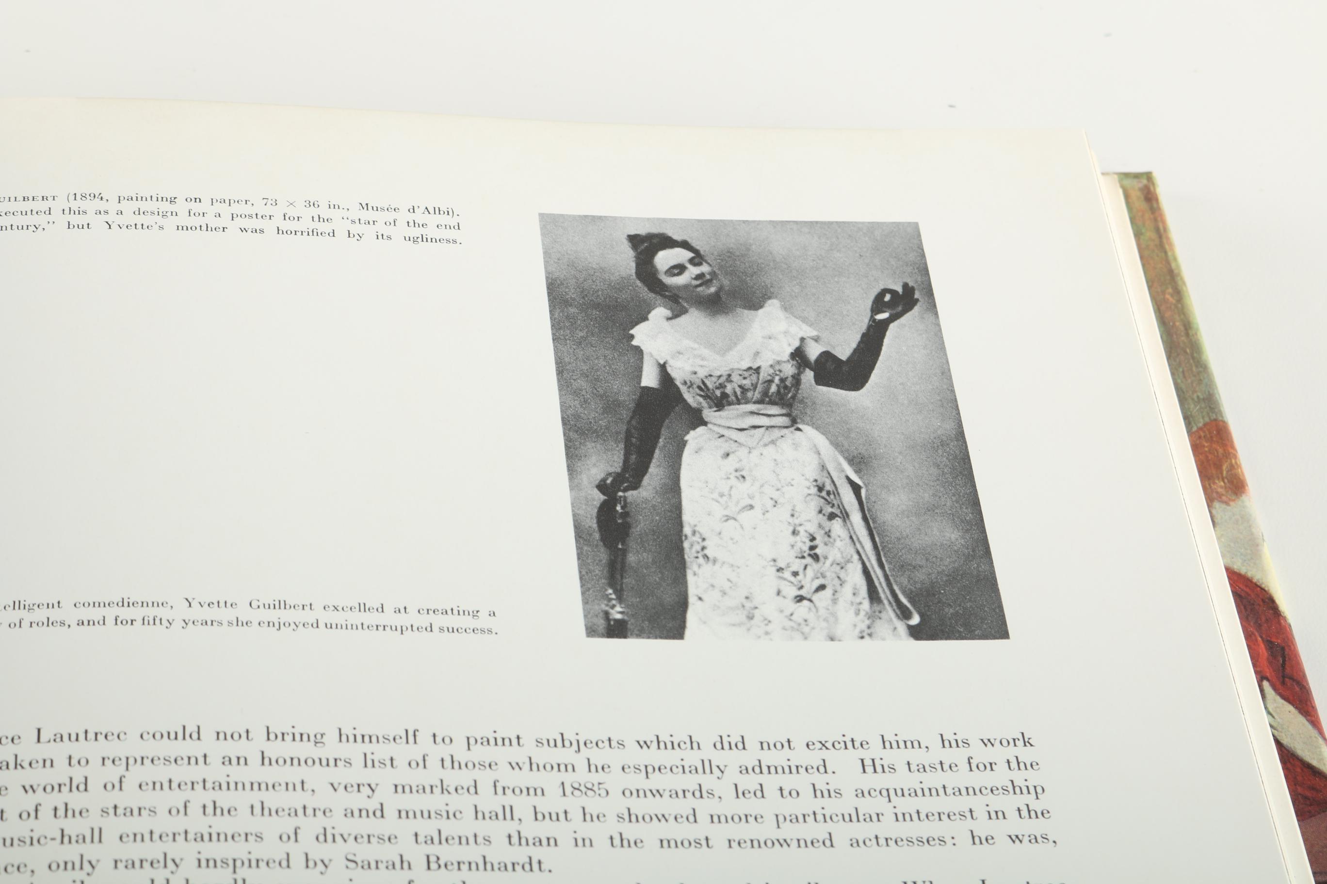 Vintage Henri de Toulouse-Lautrec Art Books