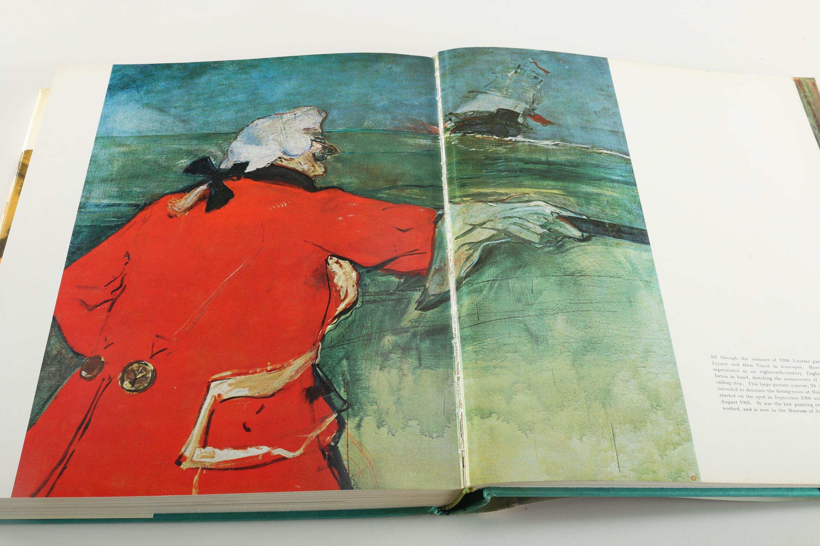 Vintage Henri de Toulouse-Lautrec Art Books