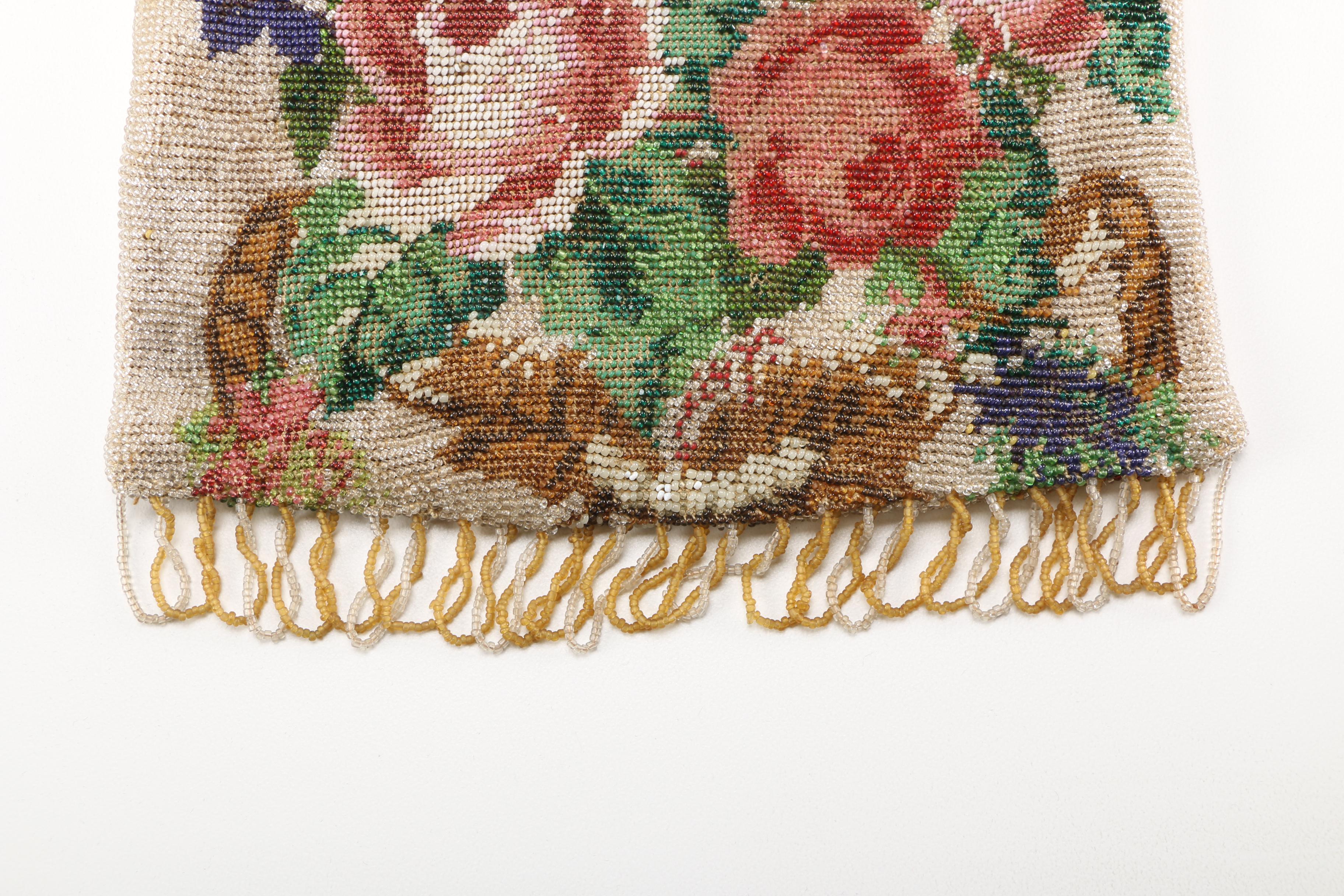 Three Vintage and Contemporary Purses With Floral Designs