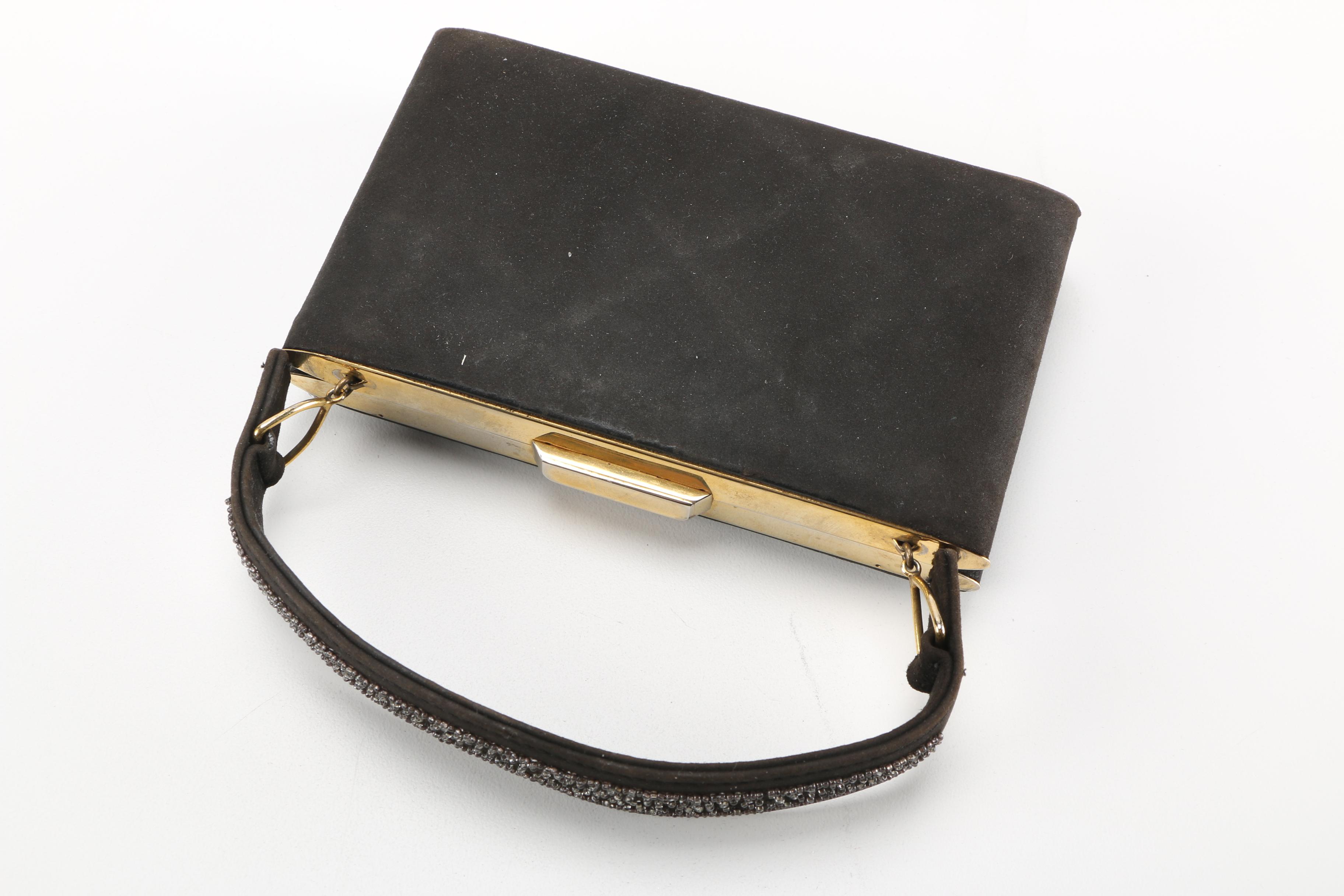 Fashion Accessories Enameled Peacock Purse and Miser Purses