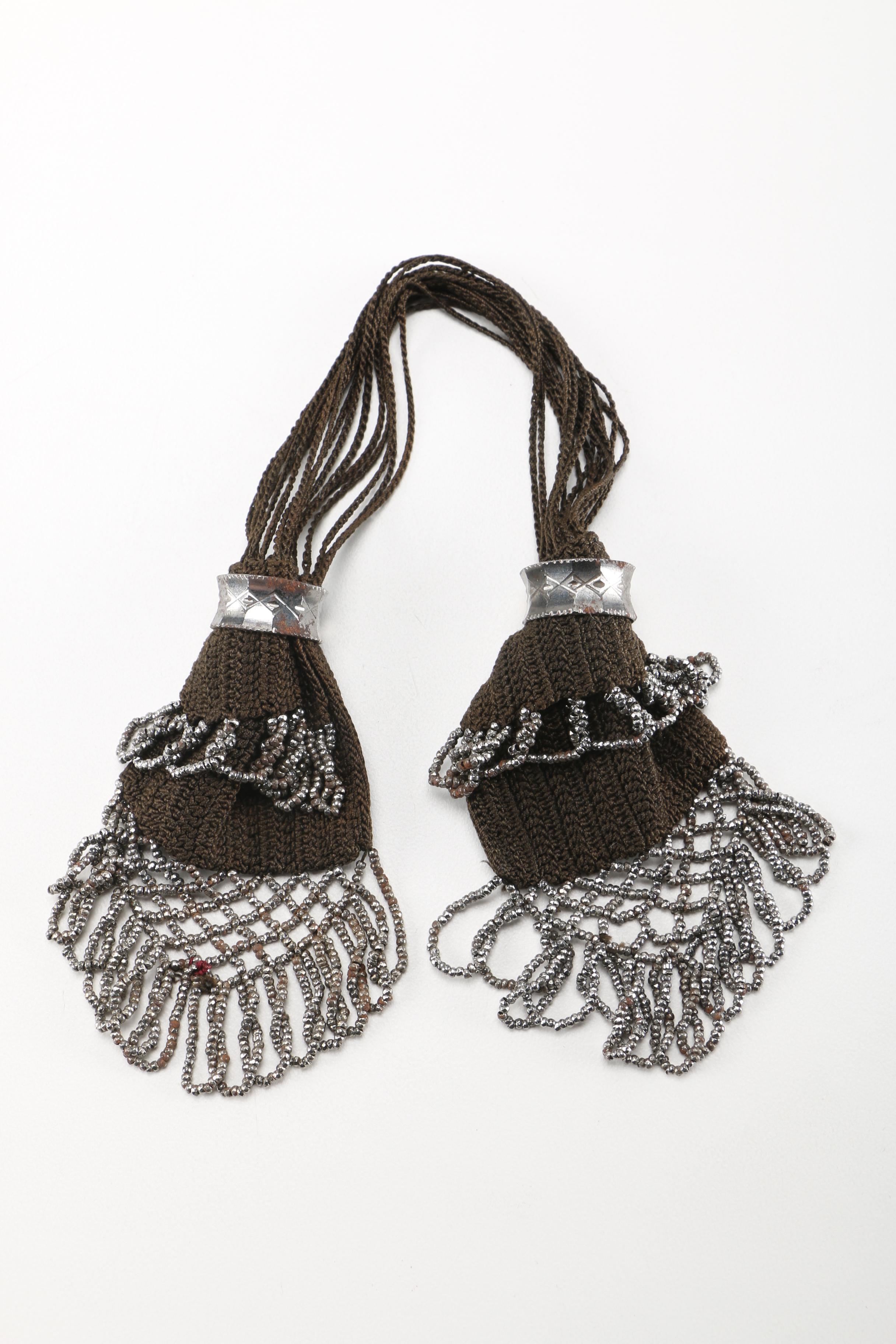 Fashion Accessories Enameled Peacock Purse and Miser Purses