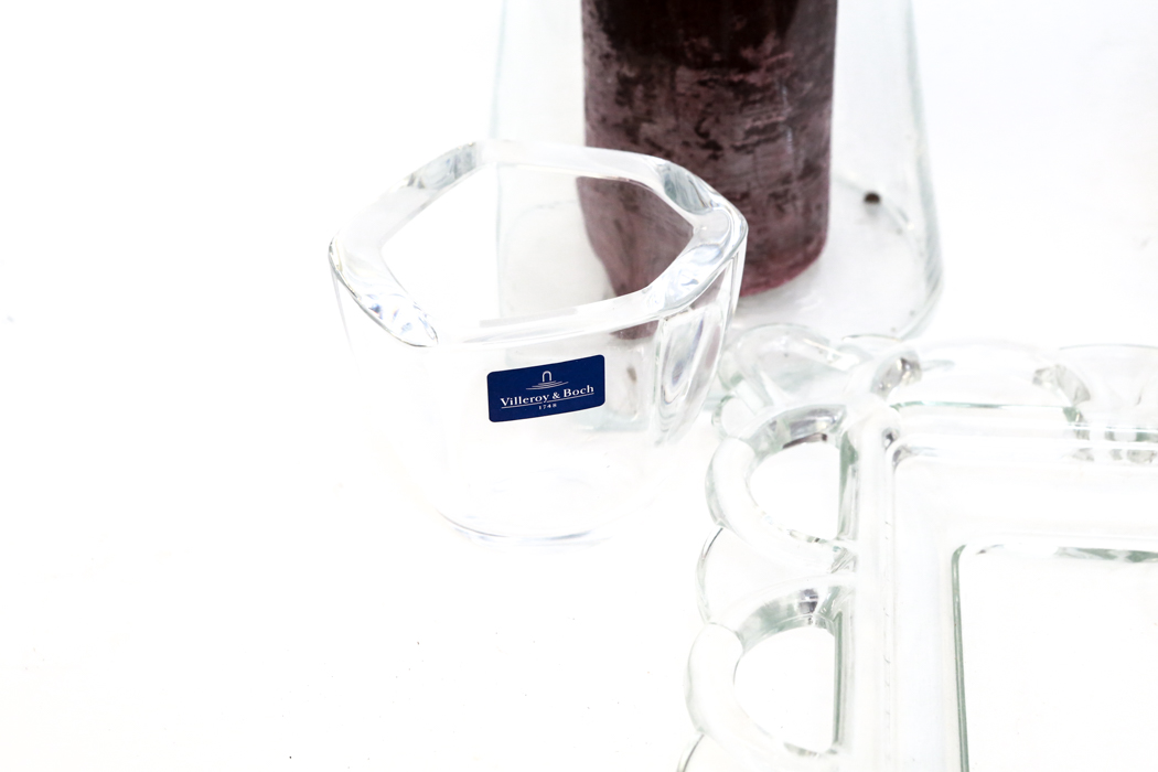 Decorative Glassware Including Villeroy and Boch