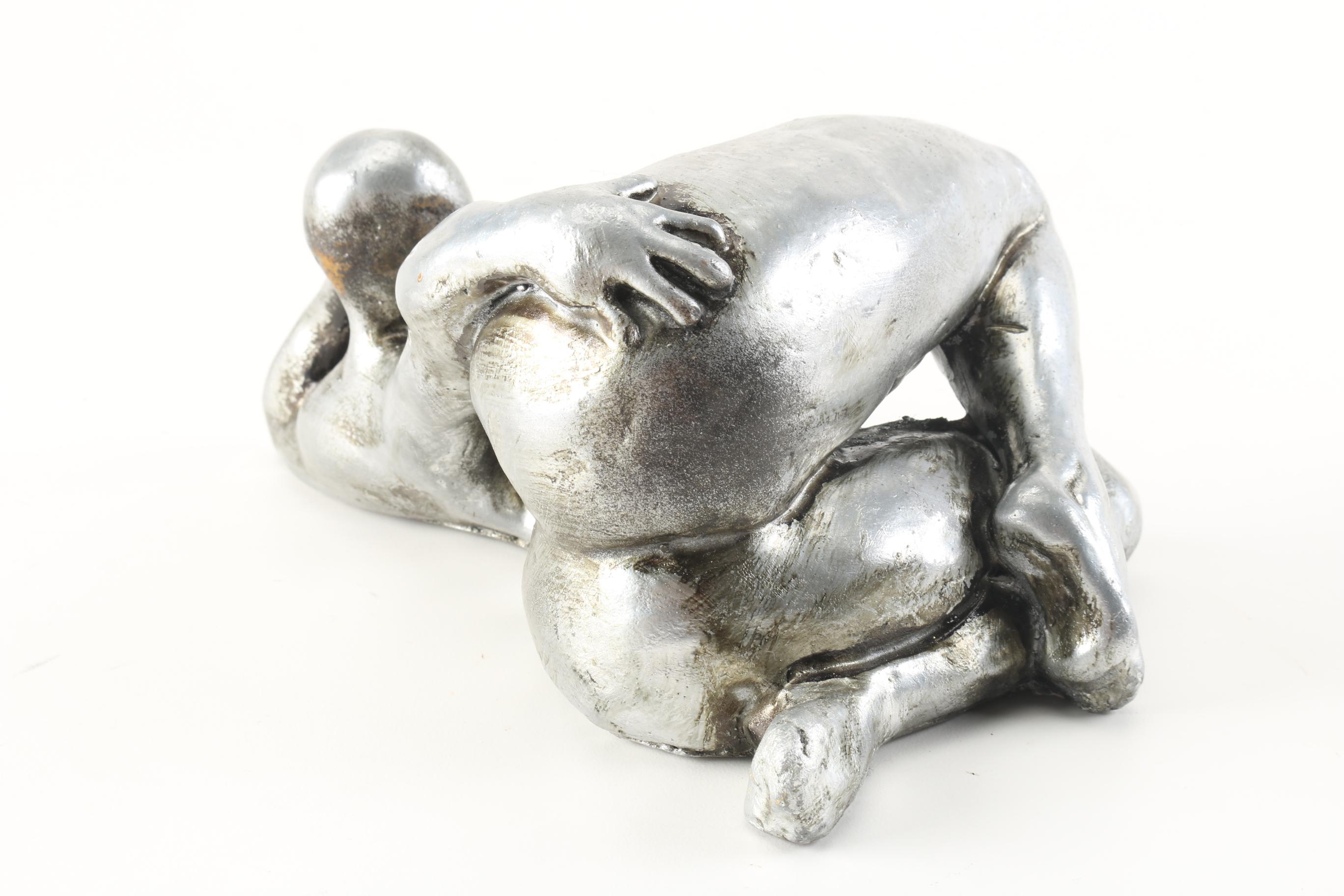 Attila Tivadar Cast Stone Sculptures of Human Forms