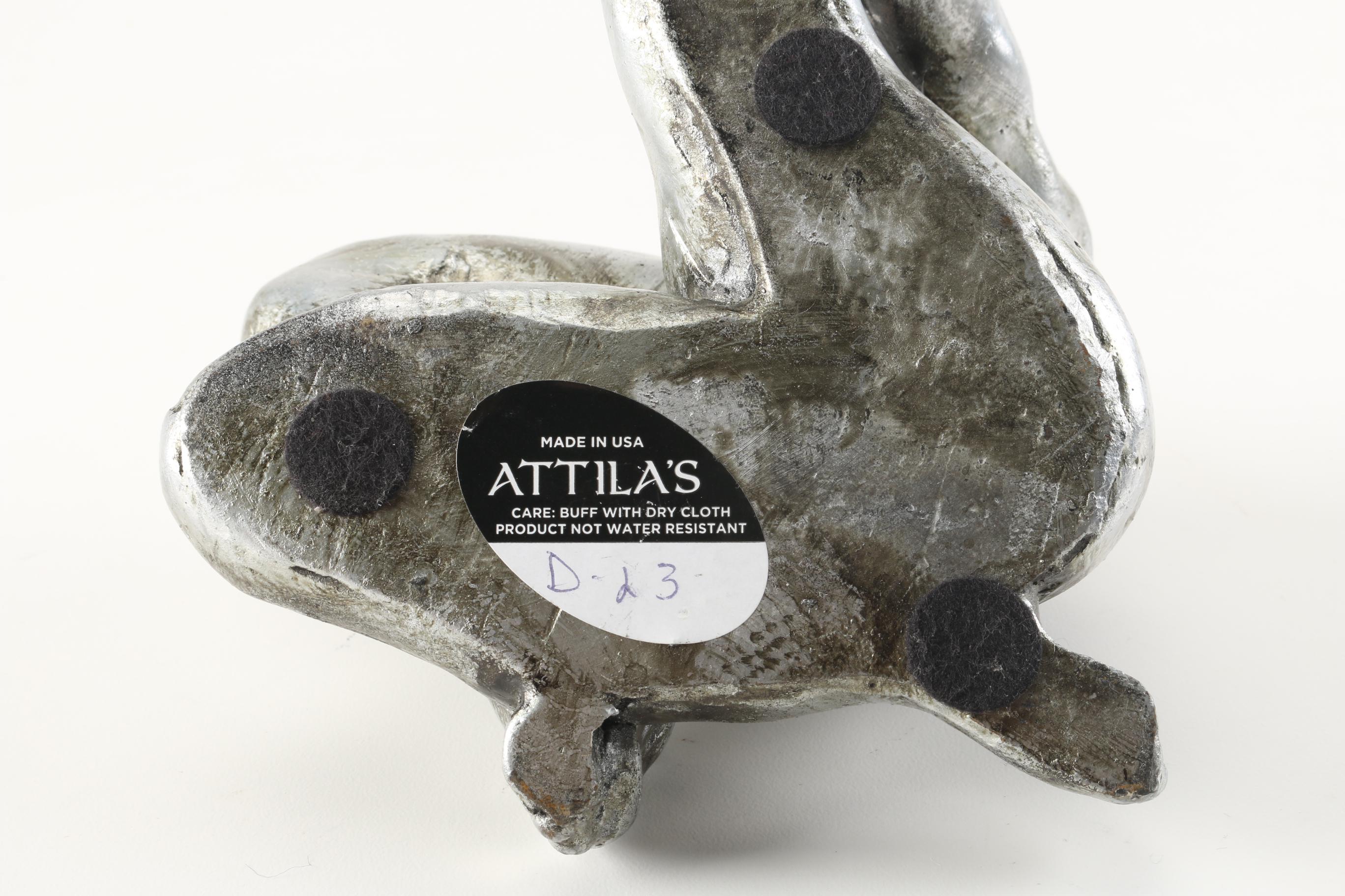 Attila Tivadar Cast Stone Sculptures of Human Forms