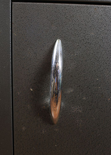 Vintage Industrial Cabinet With Two-Drawer Card File by Cole