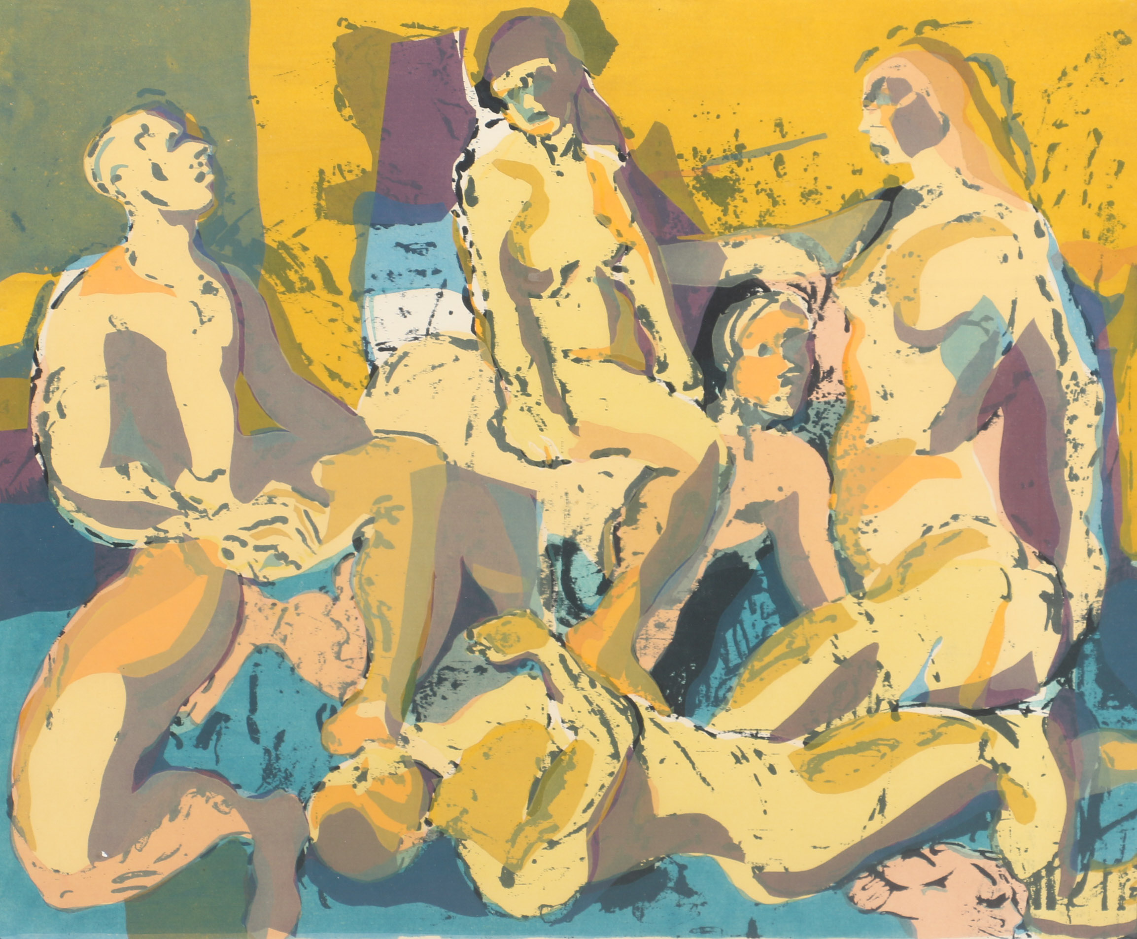 Glenn Rothman Limited Edition Serigraph on Paper "Spirits"