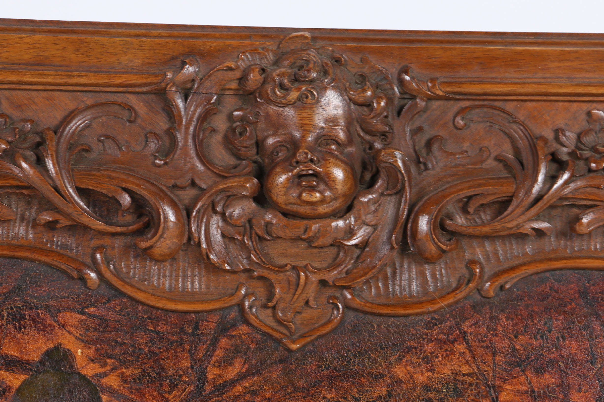 Rococo Style Hinged-Lid Box With Vernis Martin Decoration