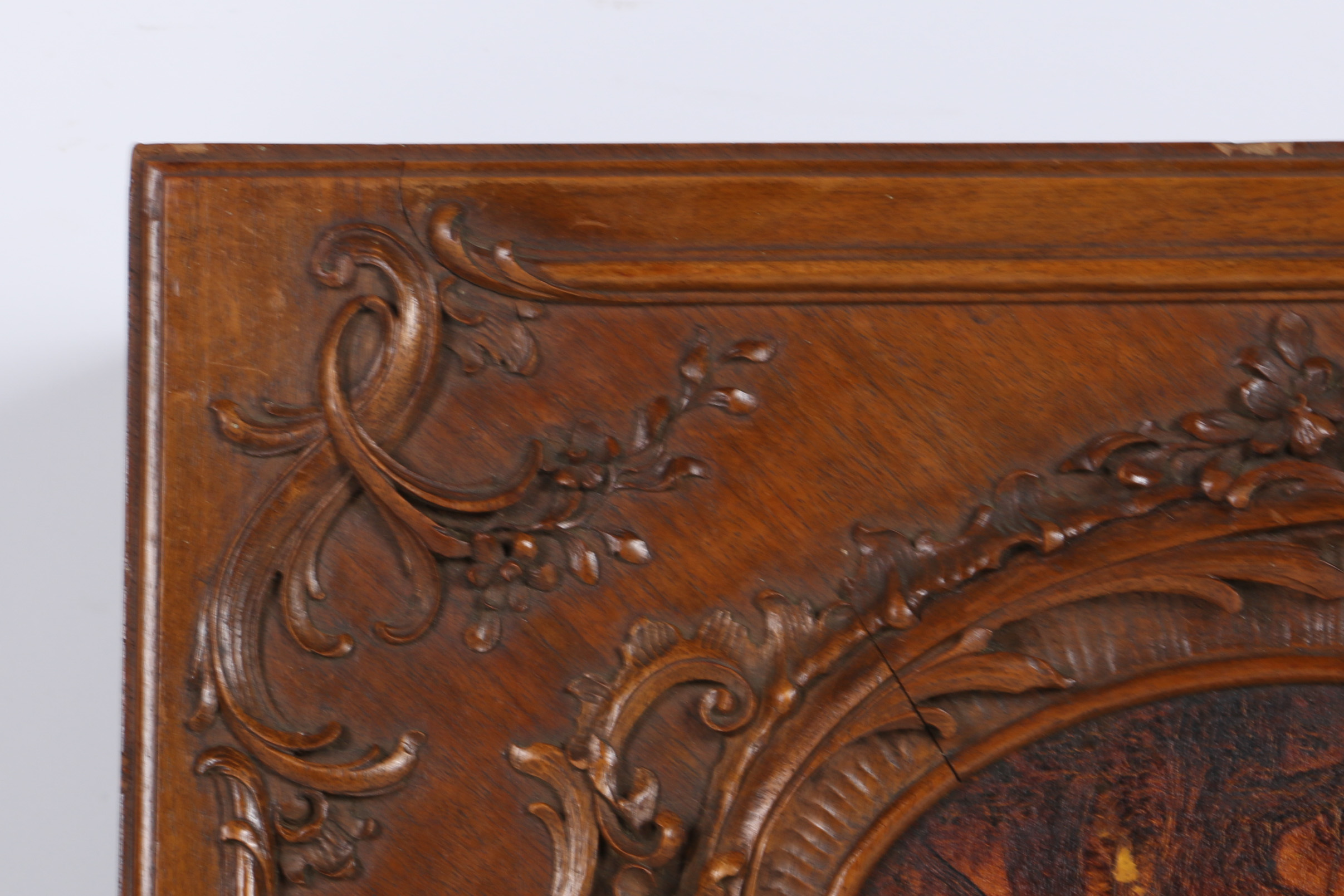 Rococo Style Hinged-Lid Box With Vernis Martin Decoration