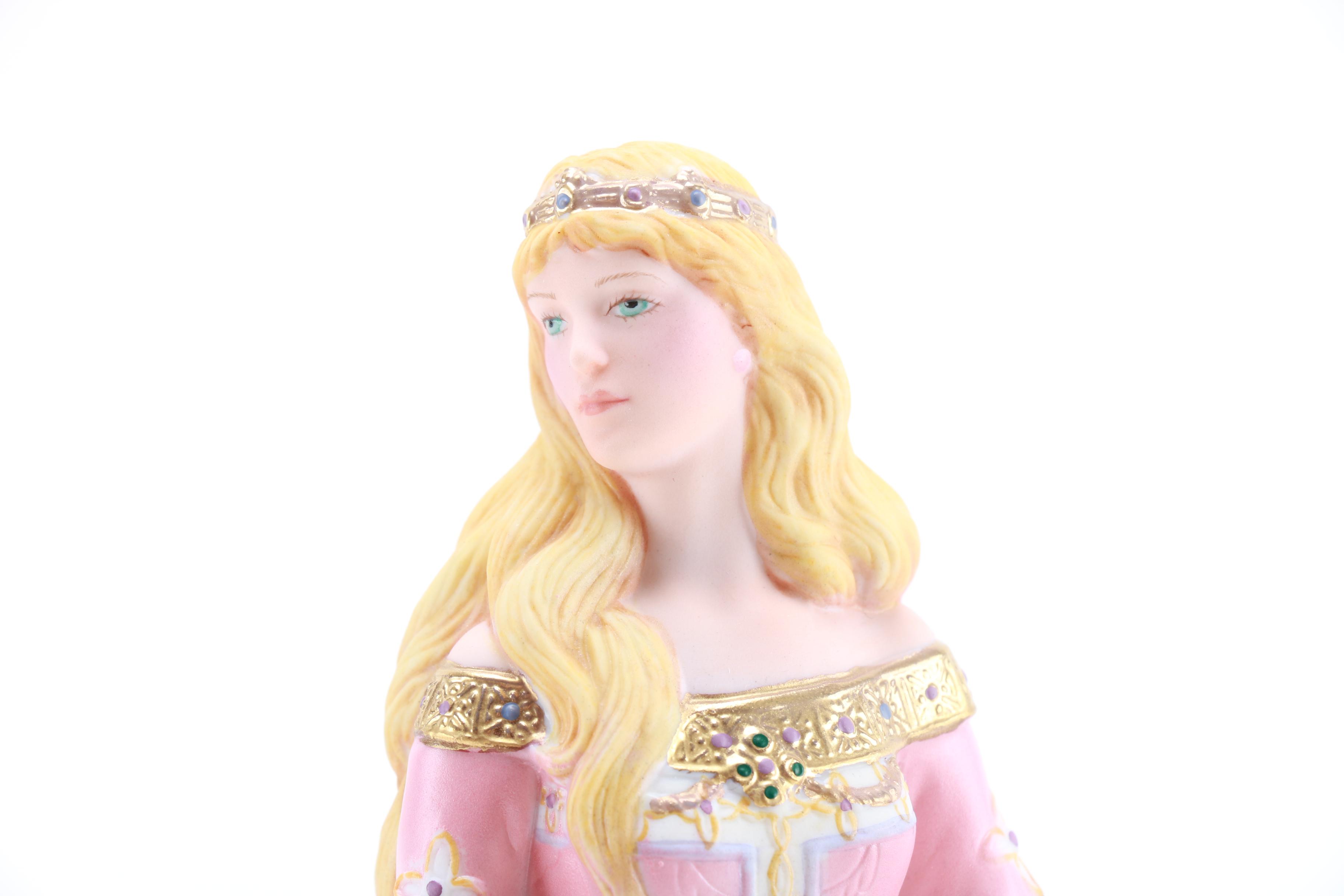 Lenox Maid Marian and Guenivere Figurines