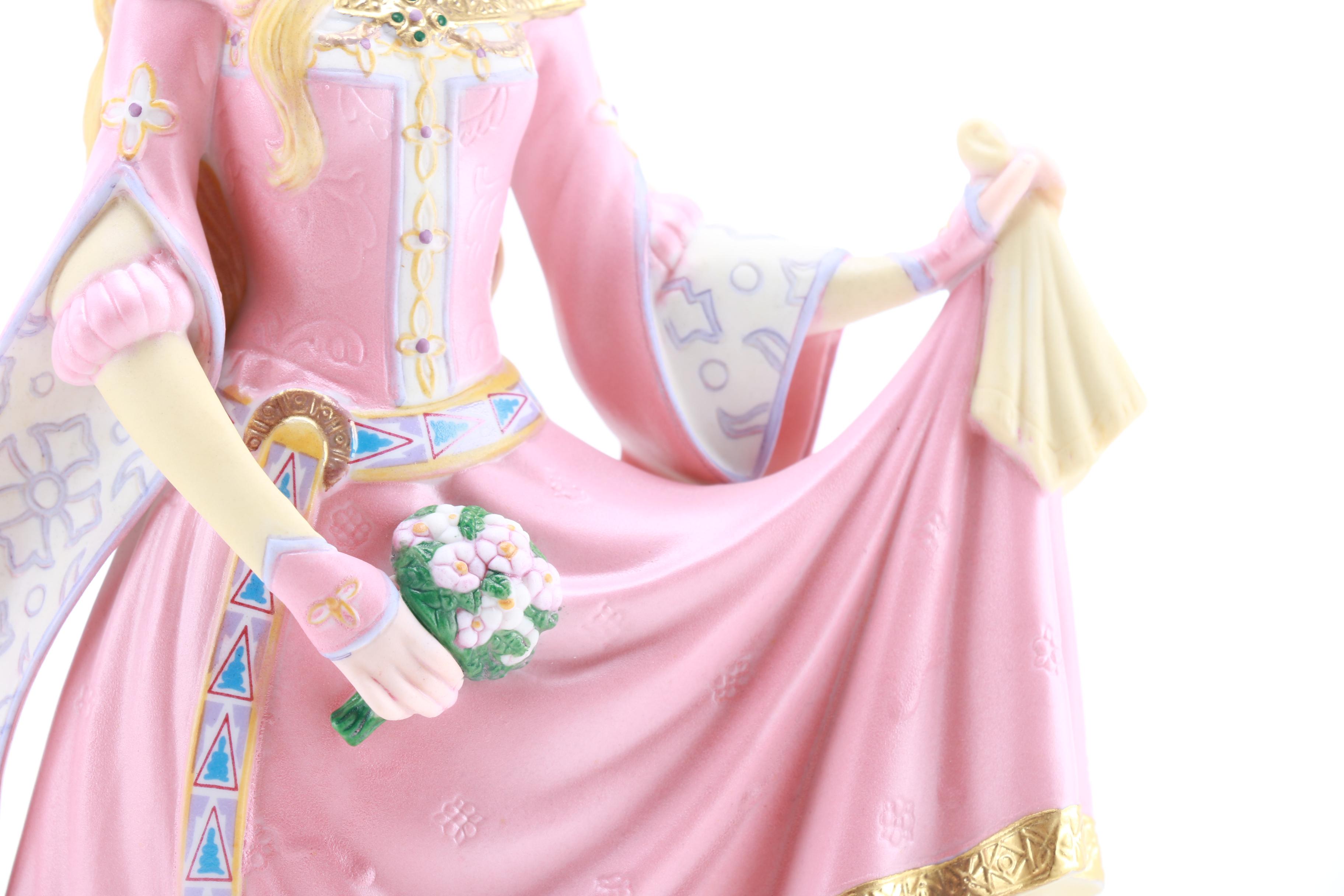 Lenox Maid Marian and Guenivere Figurines