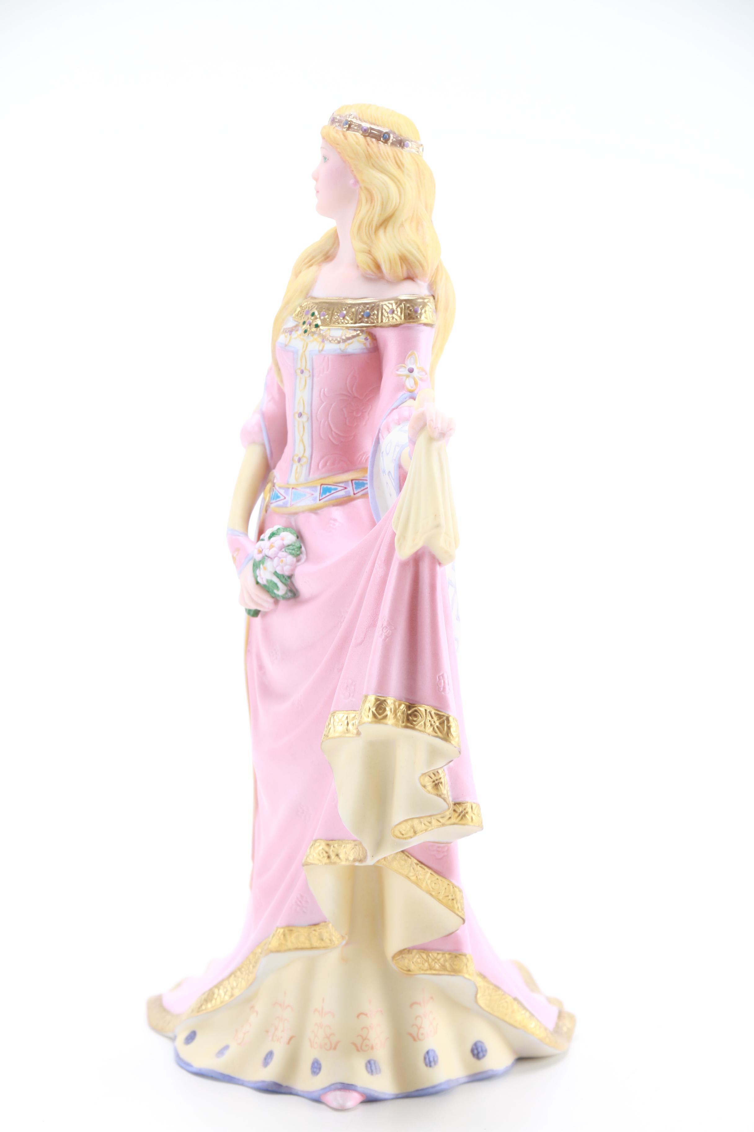 Lenox Maid Marian and Guenivere Figurines