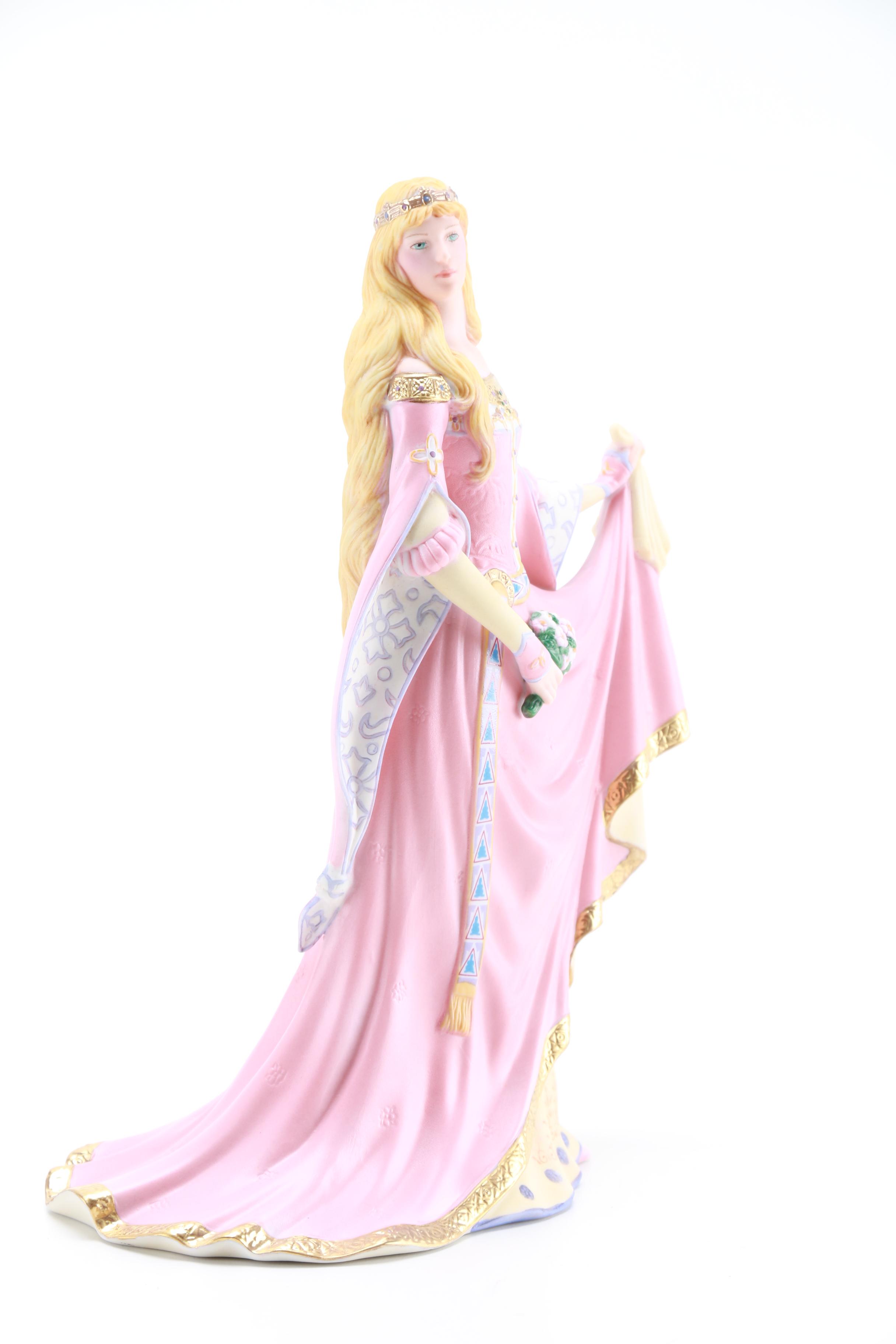 Lenox Maid Marian and Guenivere Figurines