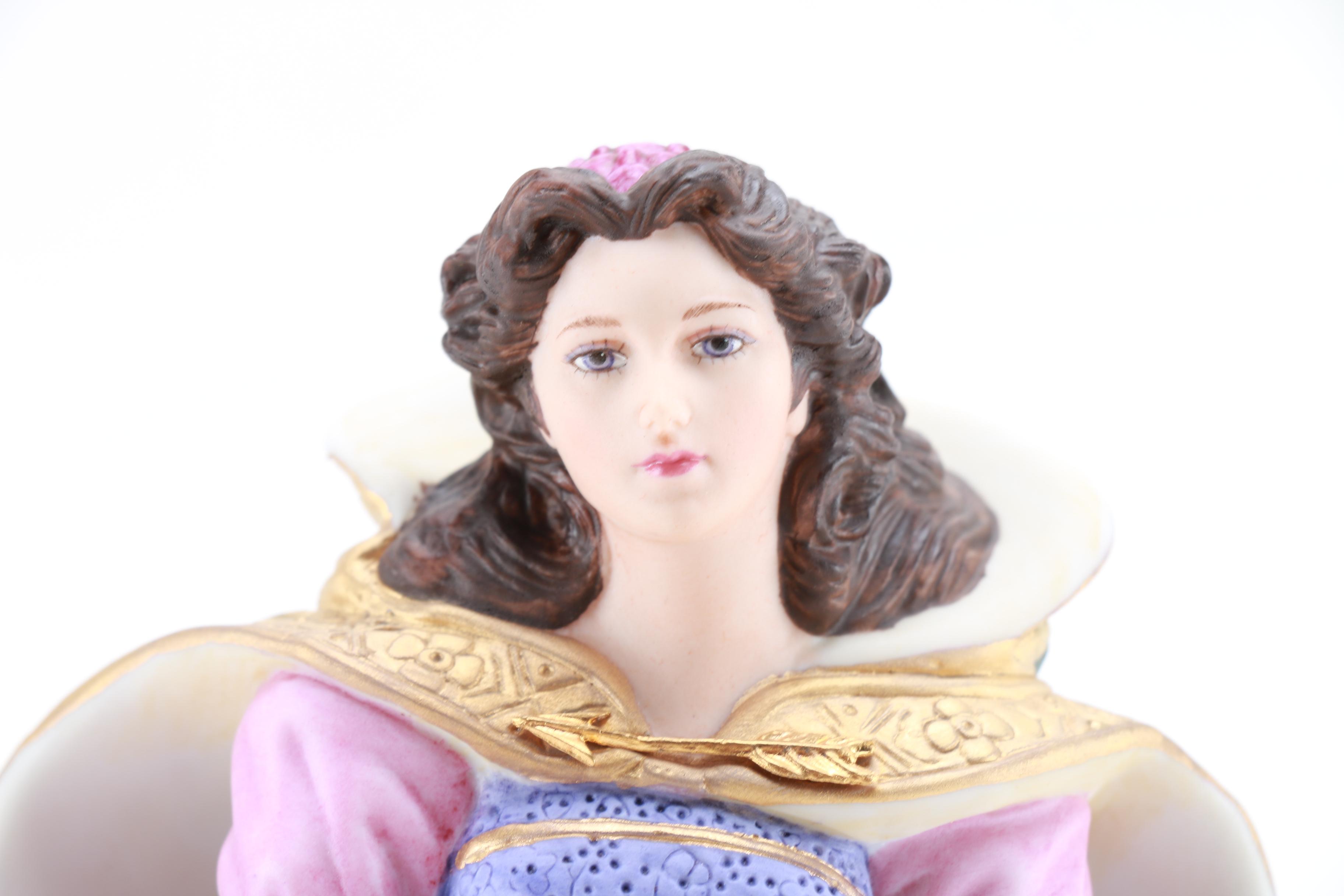 Lenox Maid Marian and Guenivere Figurines