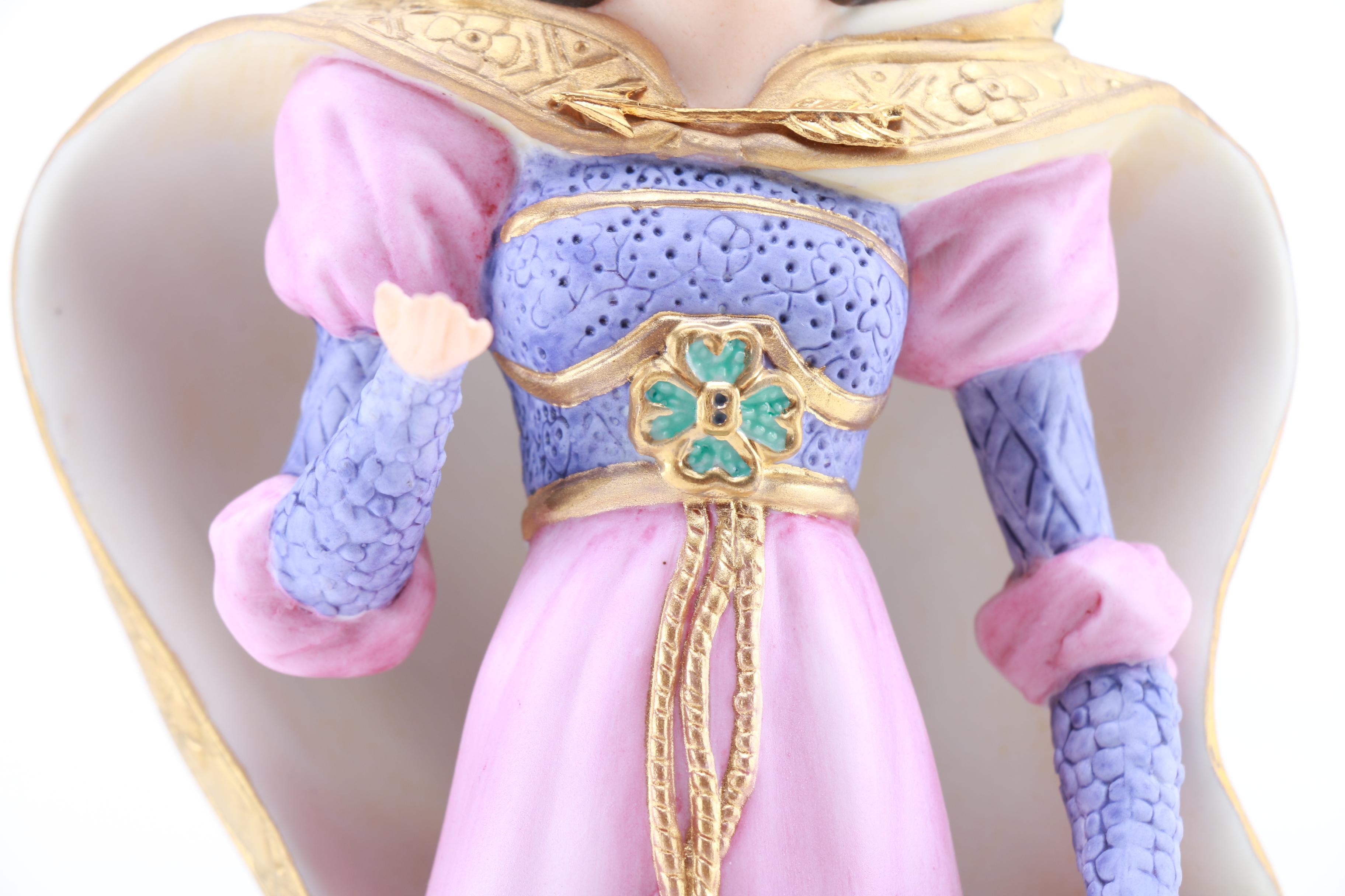 Lenox Maid Marian and Guenivere Figurines