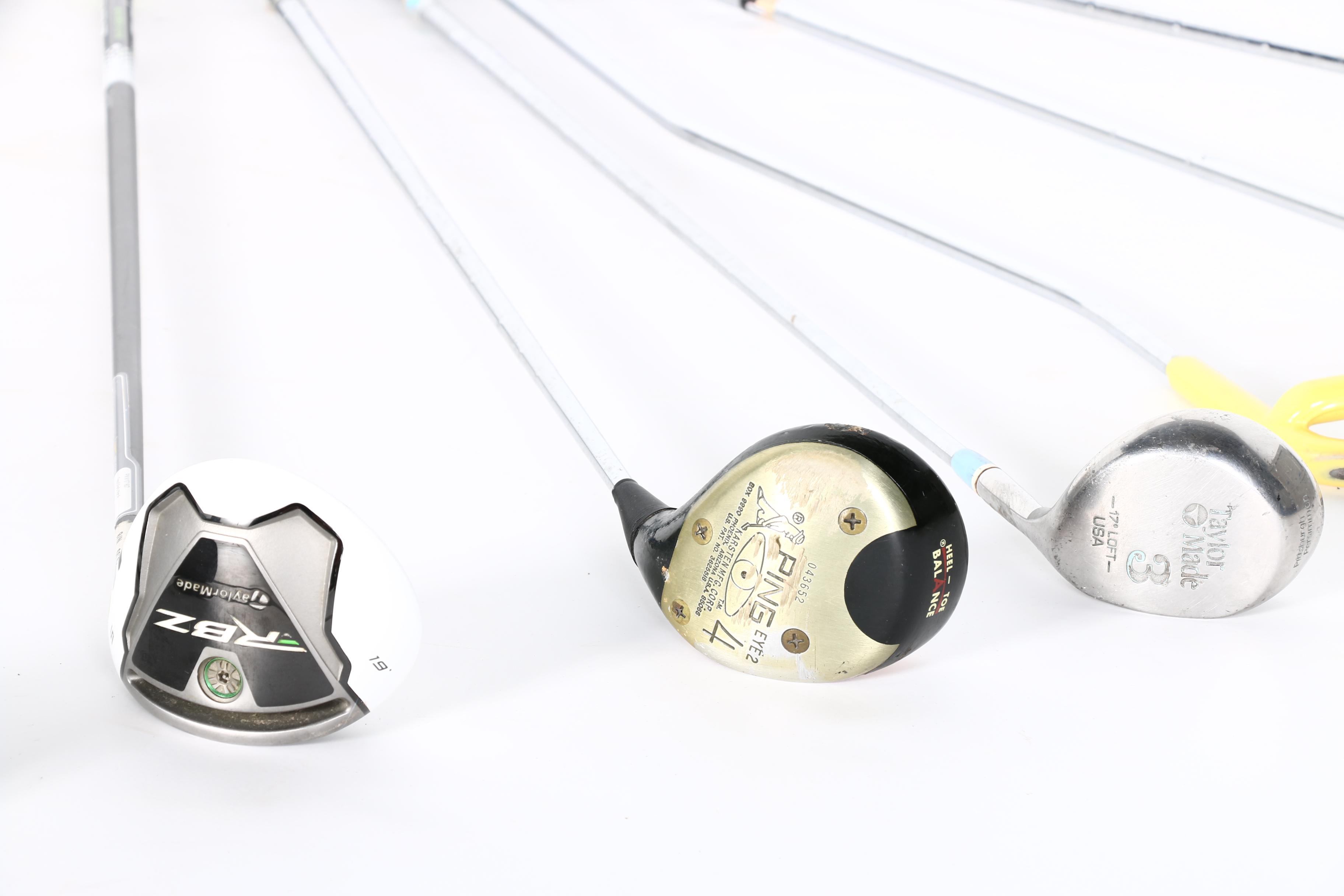 Ping, Callaway, TaylorMade Golf Clubs