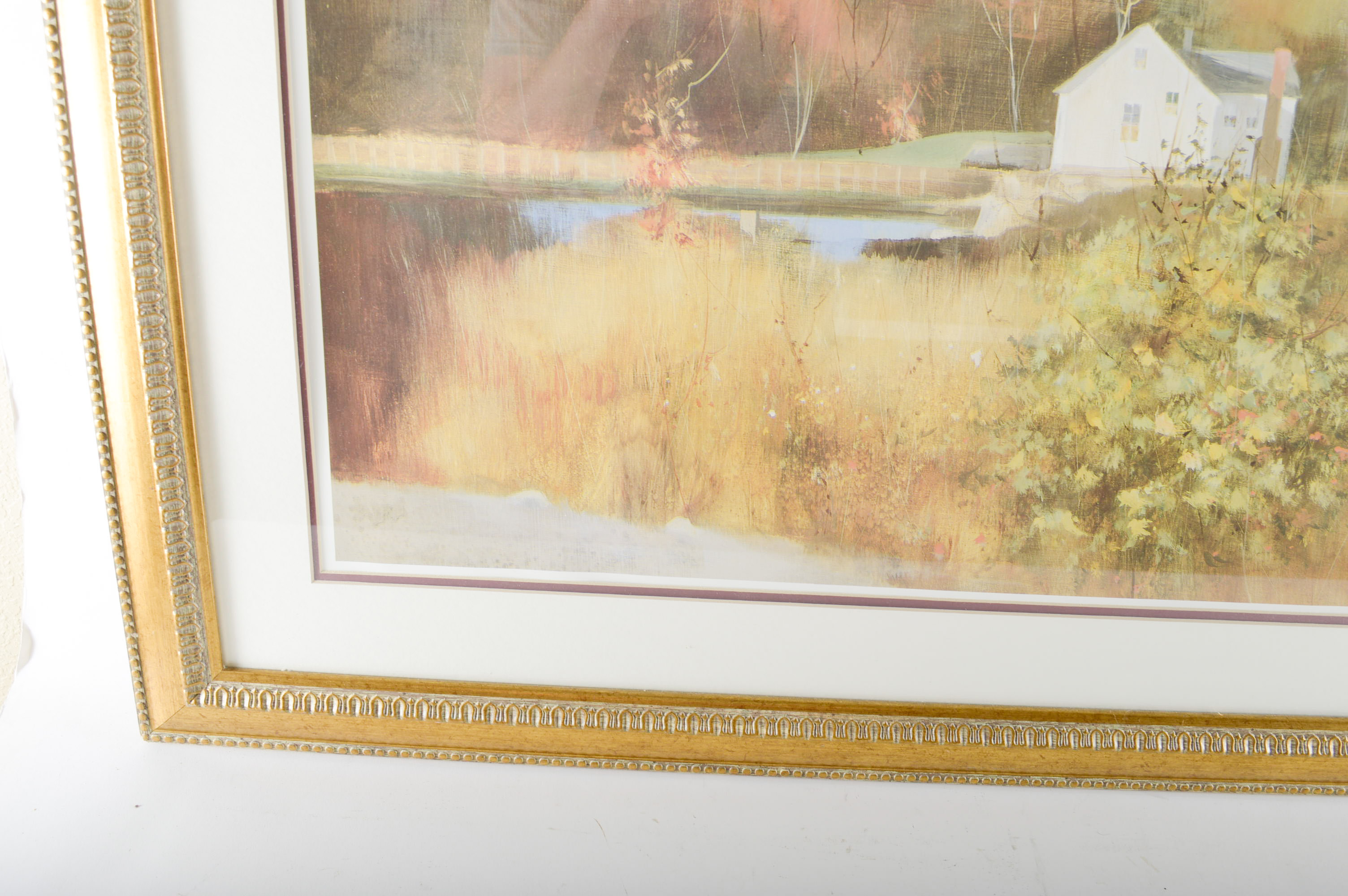 After Fred MacNeill Offset Lithograph of Landscape