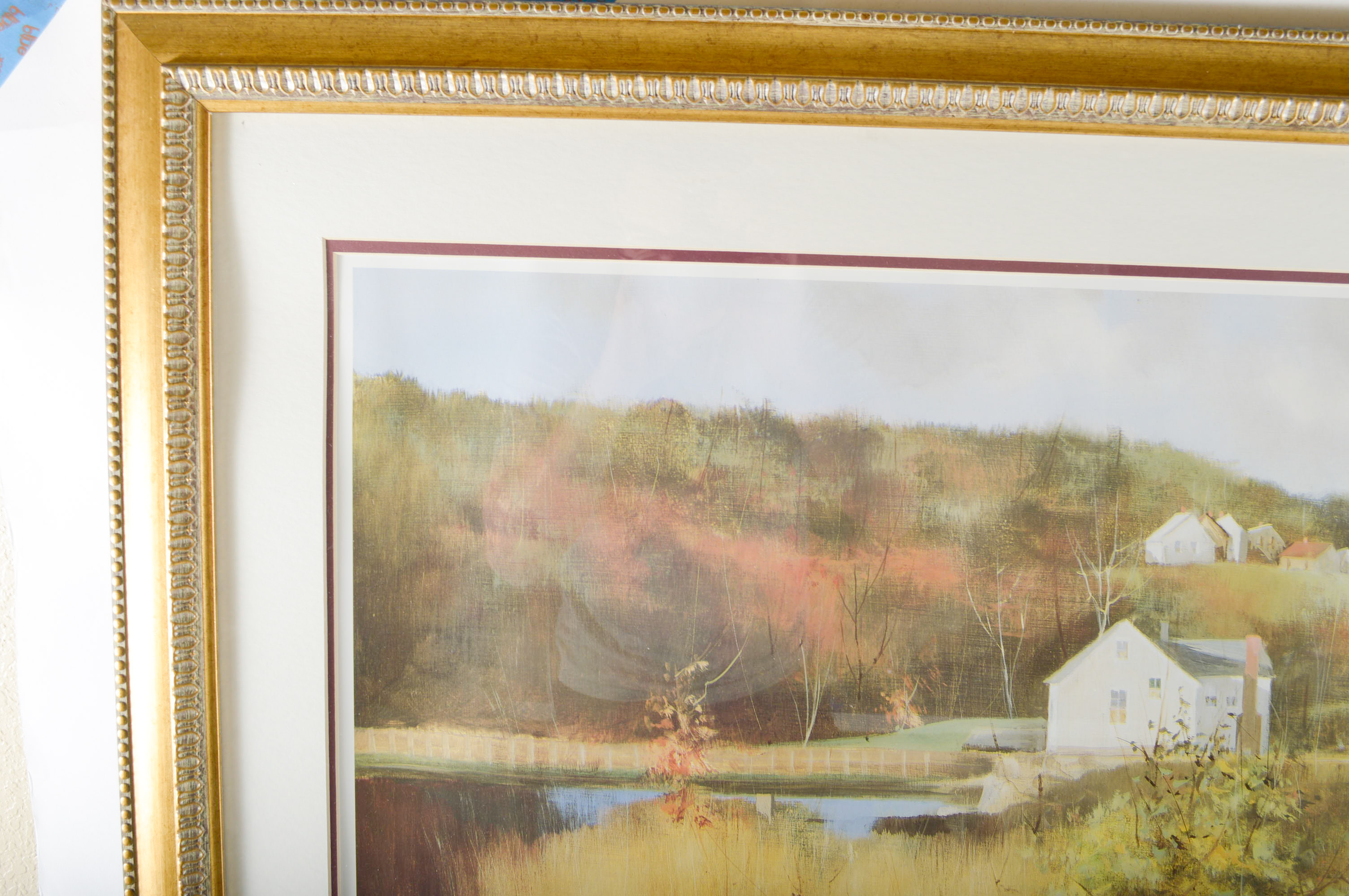 After Fred MacNeill Offset Lithograph of Landscape