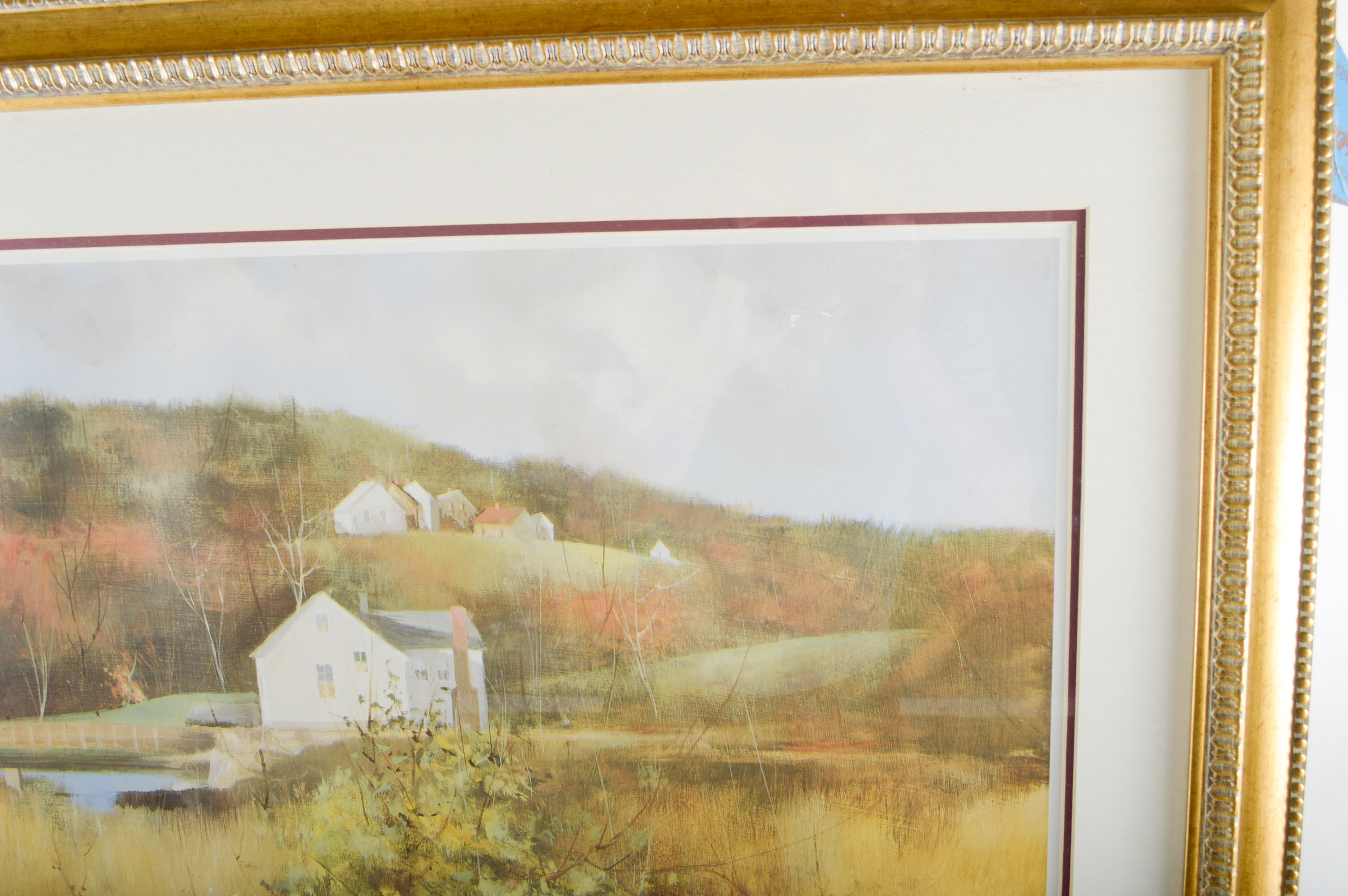 After Fred MacNeill Offset Lithograph of Landscape