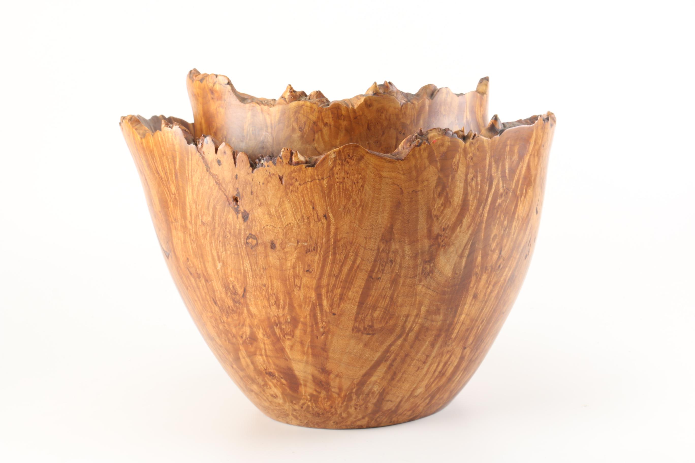 Maple Burl Wood Bowl by Don Meier