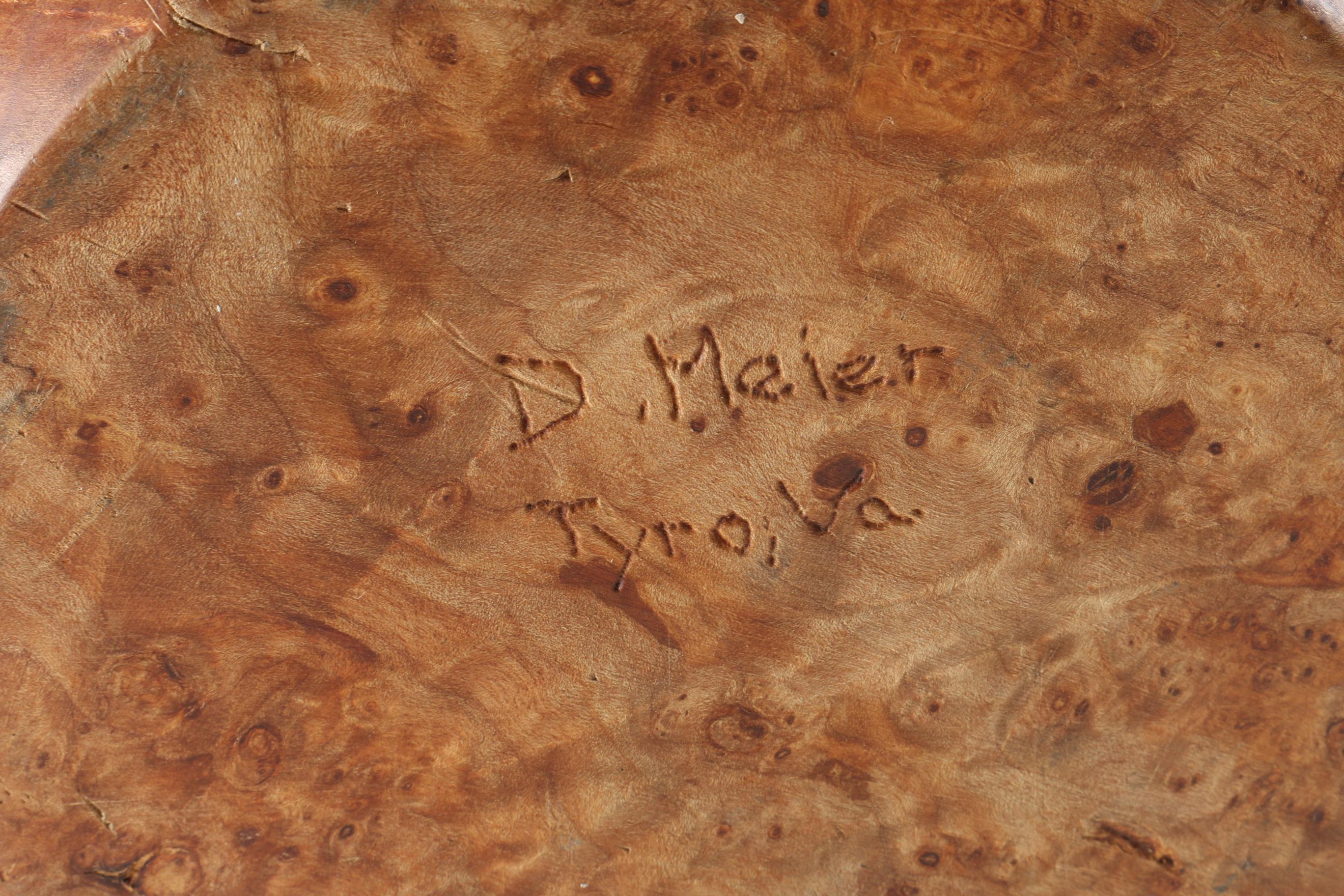 Maple Burl Wood Bowl by Don Meier