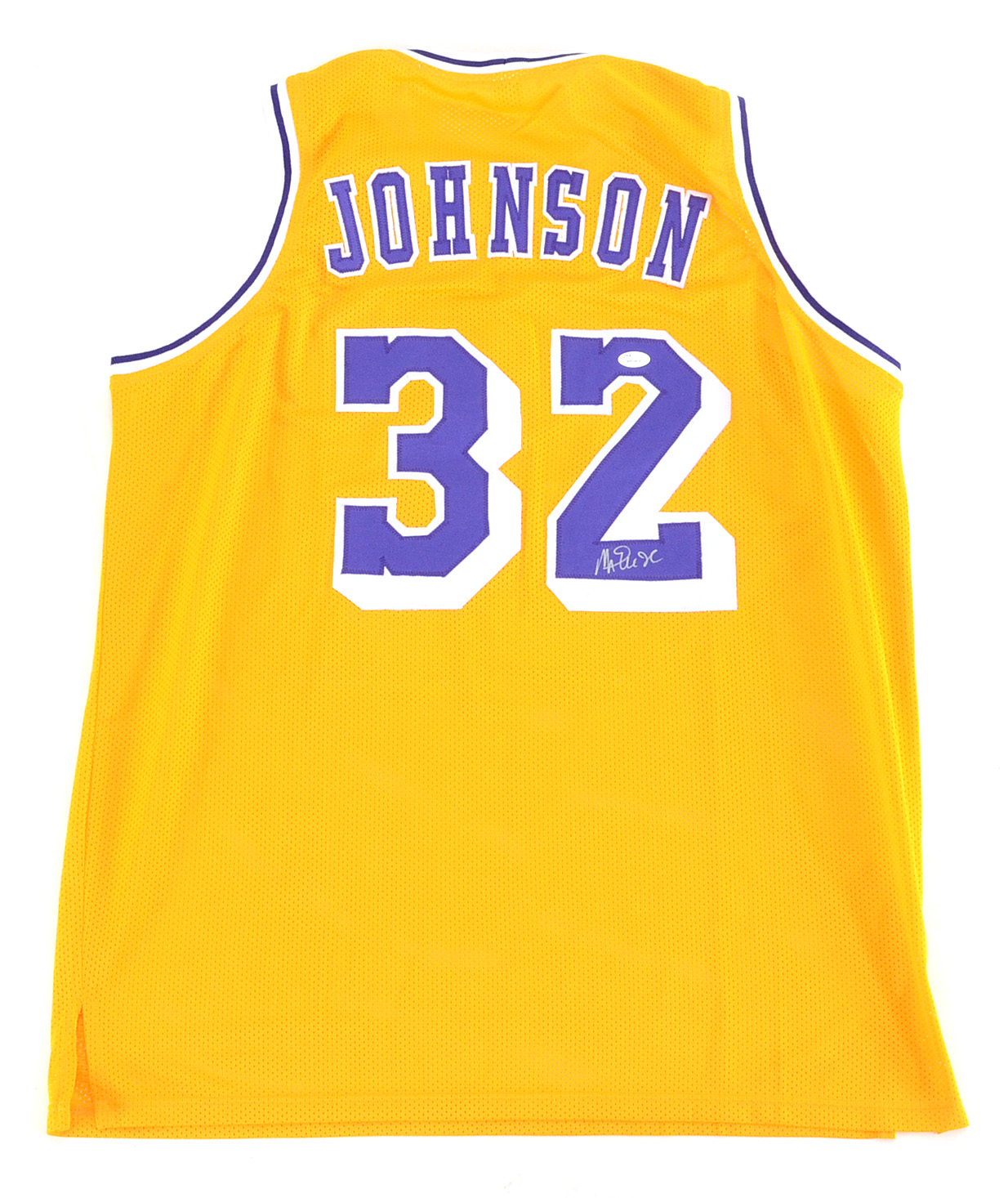 Magic Johnson Signed Lakers NBA Jersey JSA